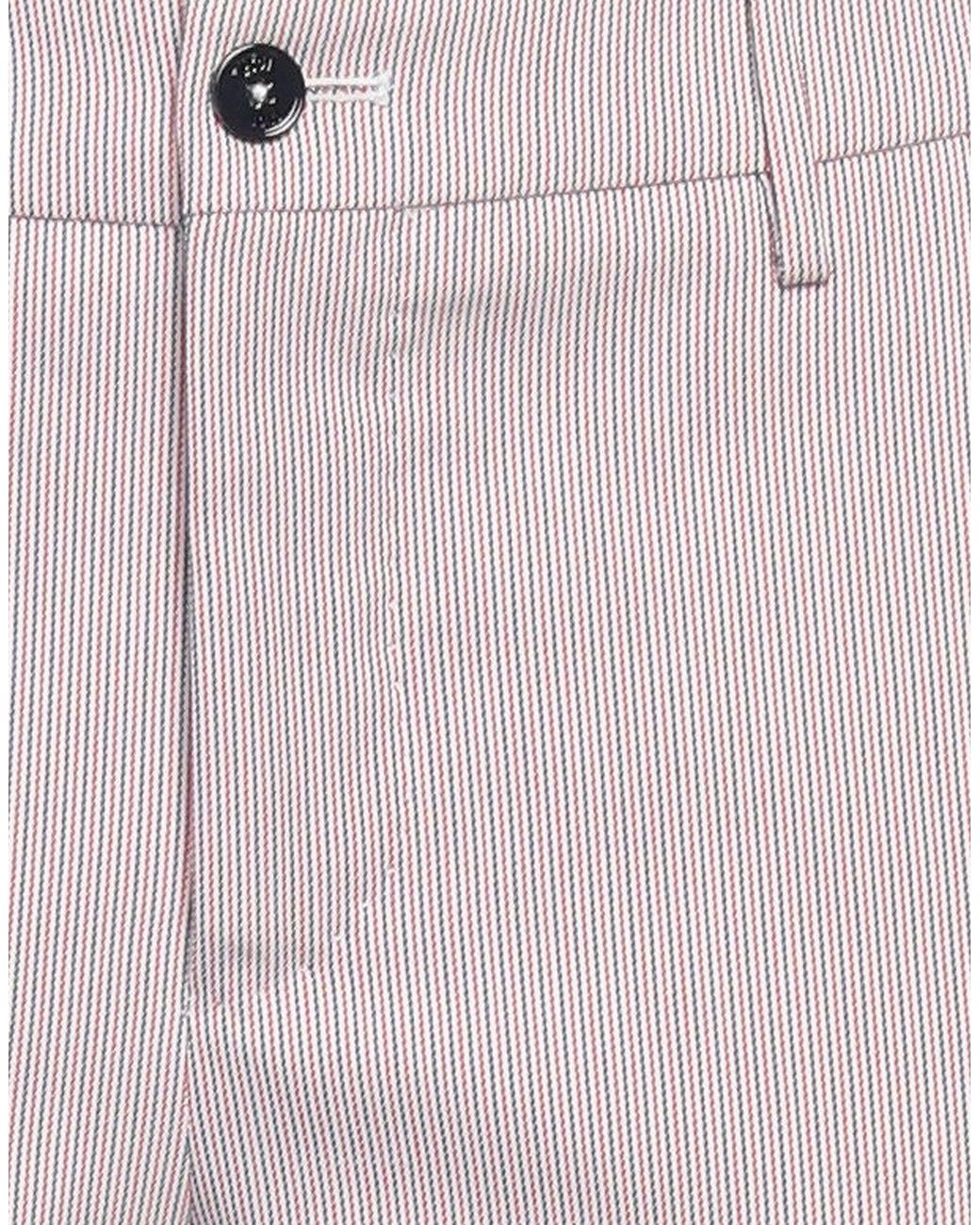 PT Torino Gray Pants Cotton, Polyamide, Elastane