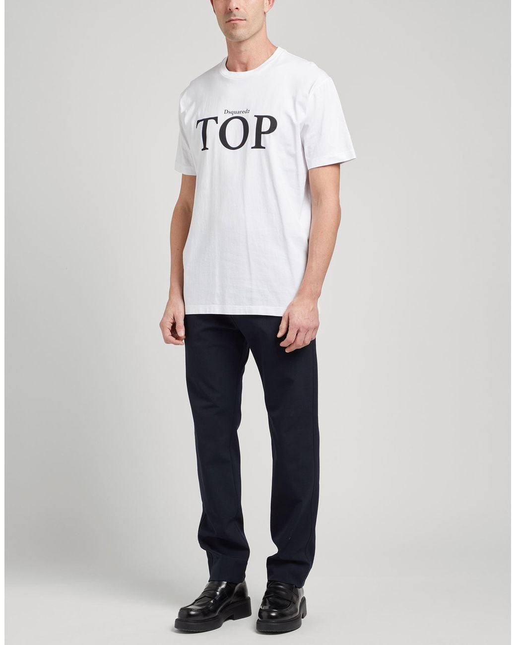DSquared² White T-Shirt Cotton for men