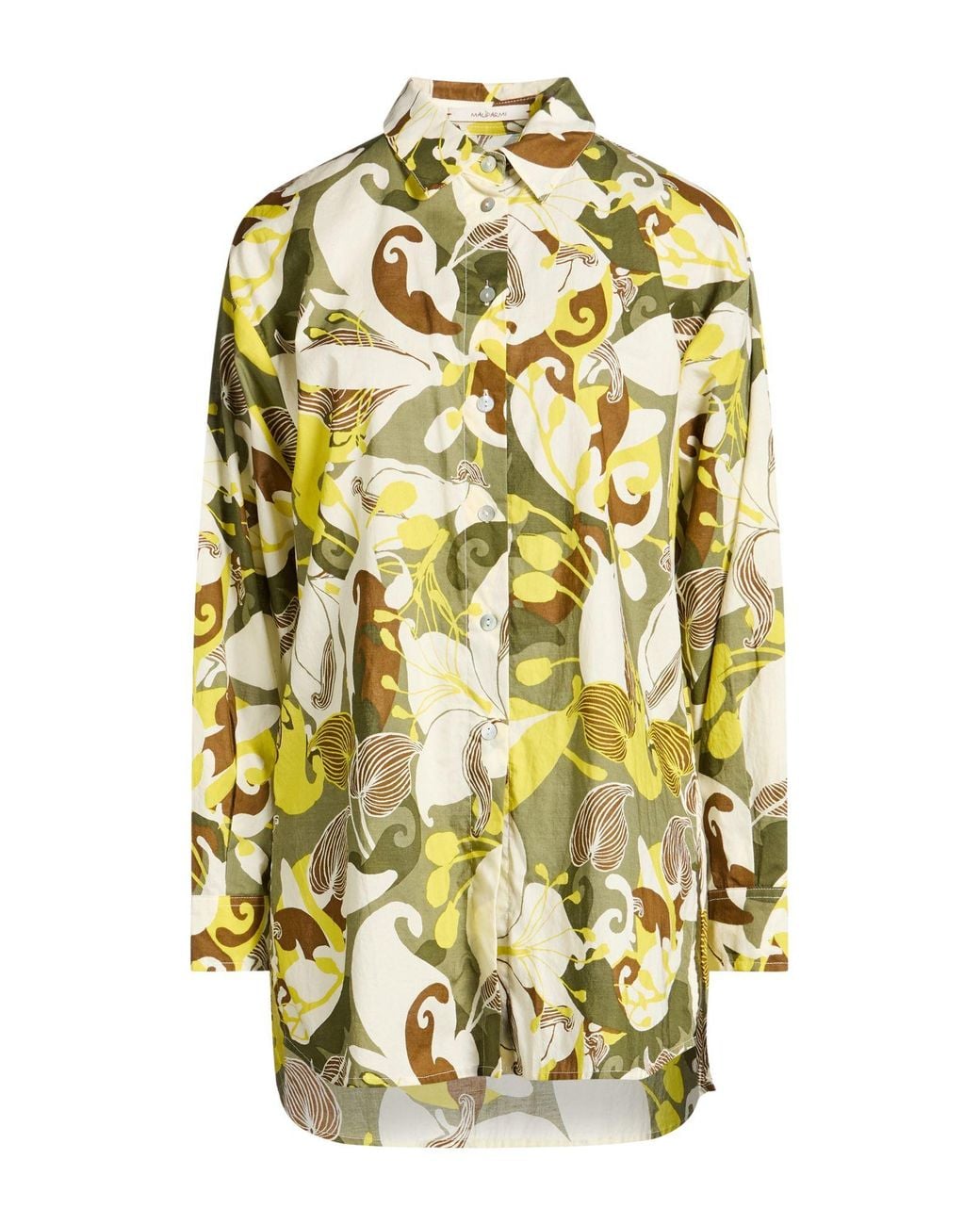 Maliparmi Metallic Military Shirt Cotton
