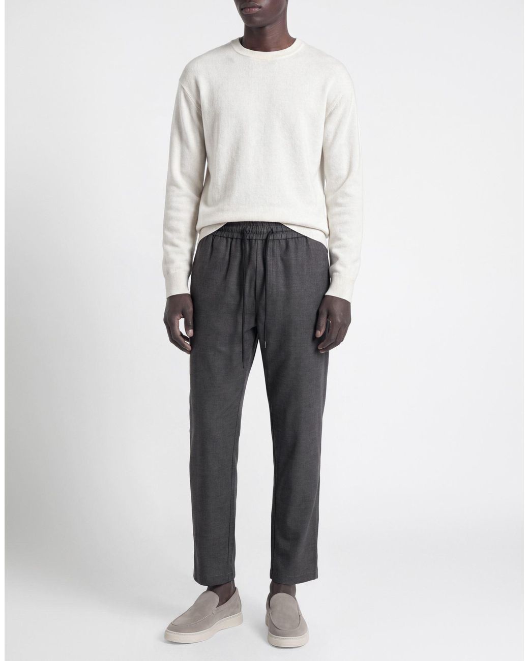 Dondup Gray Trouser for men