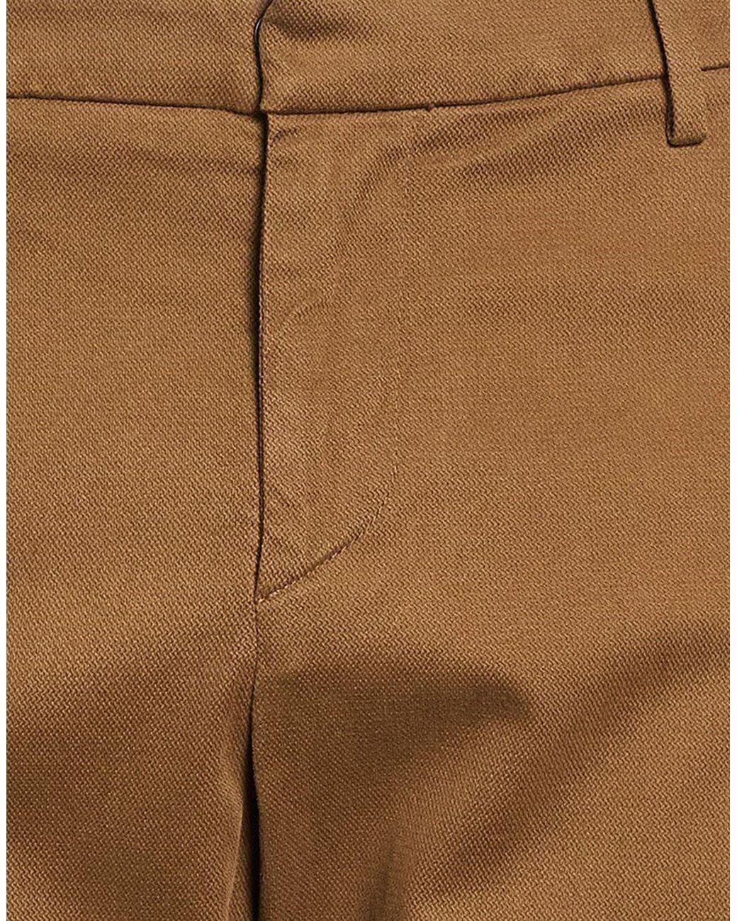 Dondup Black Pants Modal, Cotton, Elastane for men