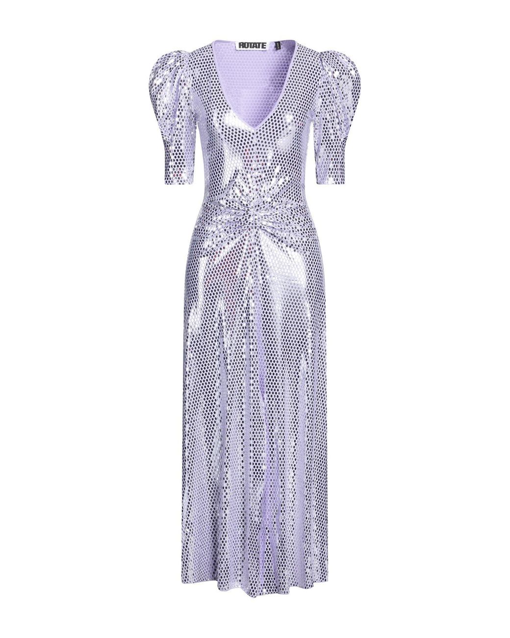 ROTATE BIRGER CHRISTENSEN Purple Maxi Dress