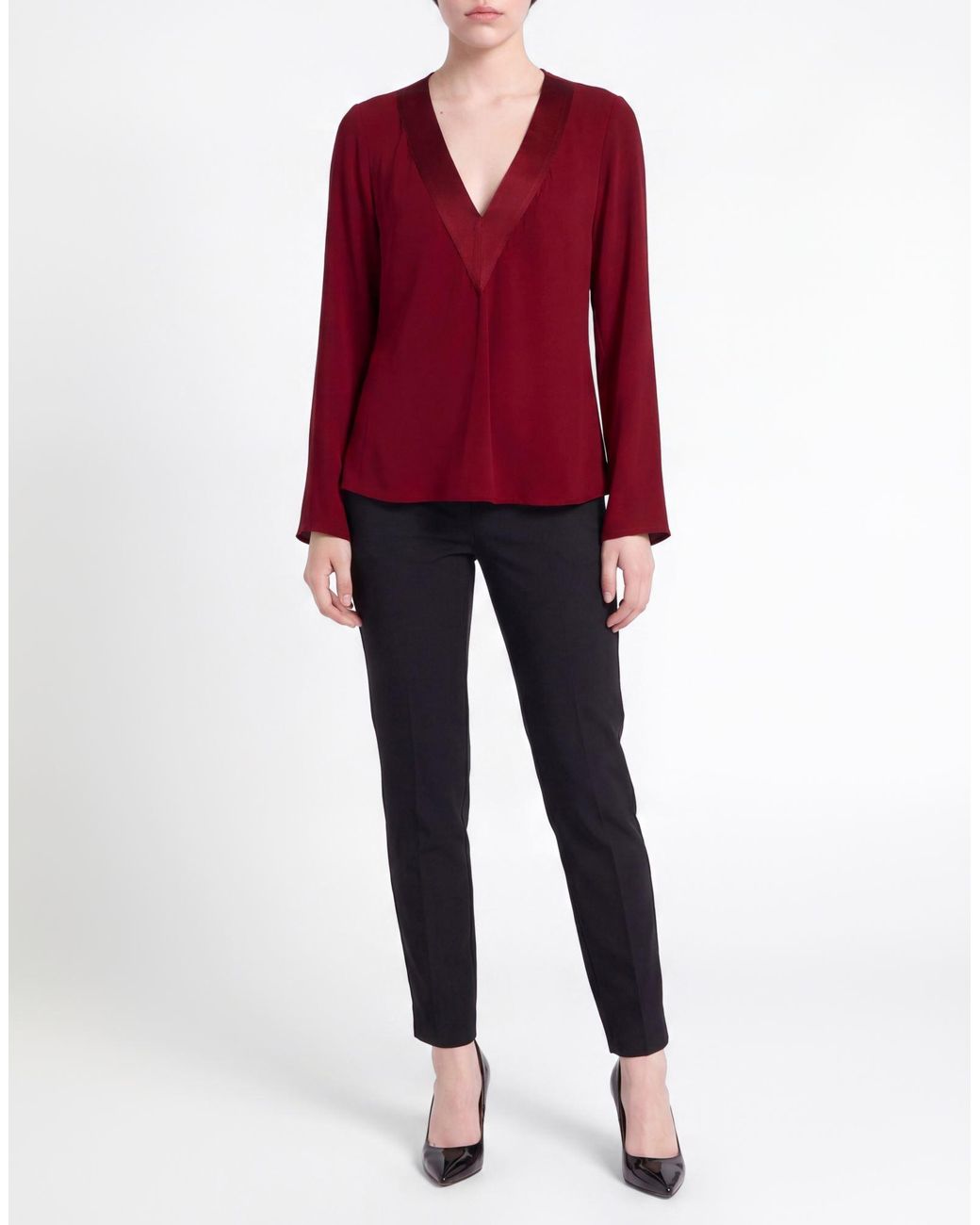 Top Jucca de color Red
