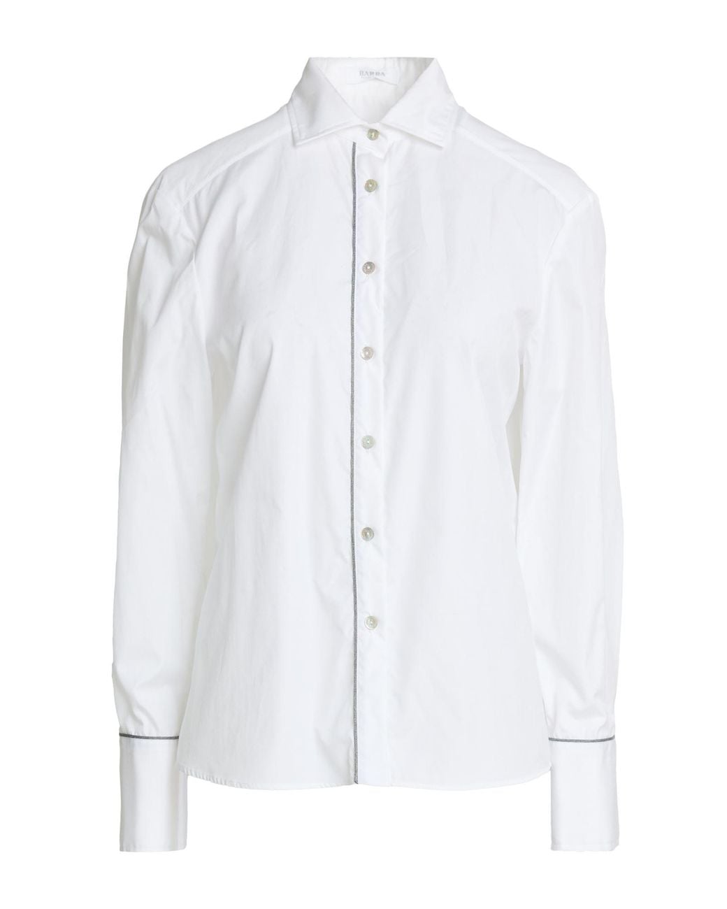 Barba Napoli White Shirt Cotton