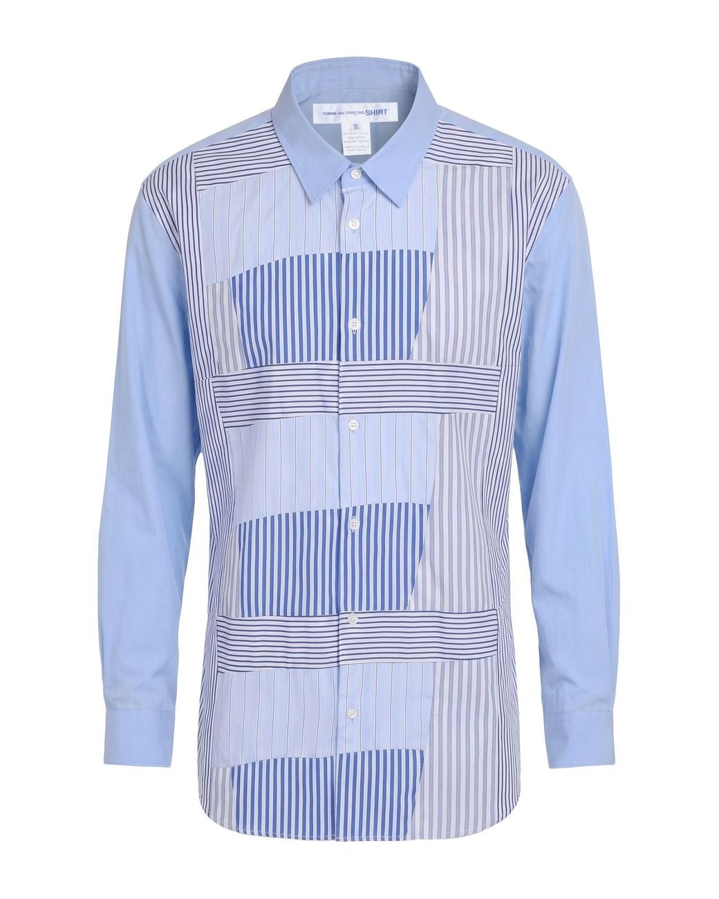Comme des Garçons Blue Light Shirt Cotton for men