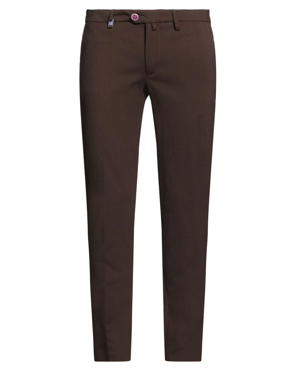 Barbati Brown Pants Viscose, Polyamide, Elastane for men