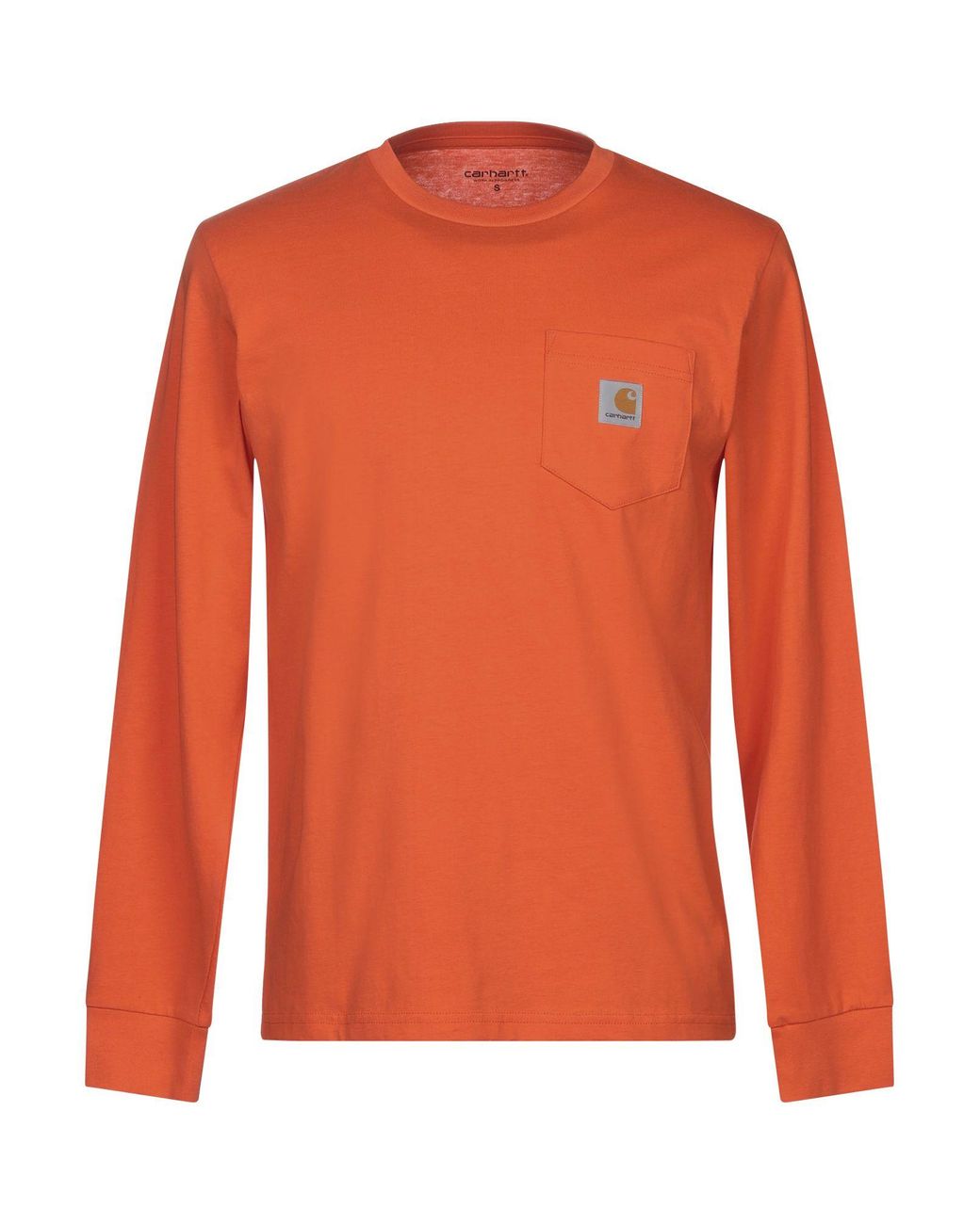 Carhartt Cotton T-shirt in Orange for Men - Lyst