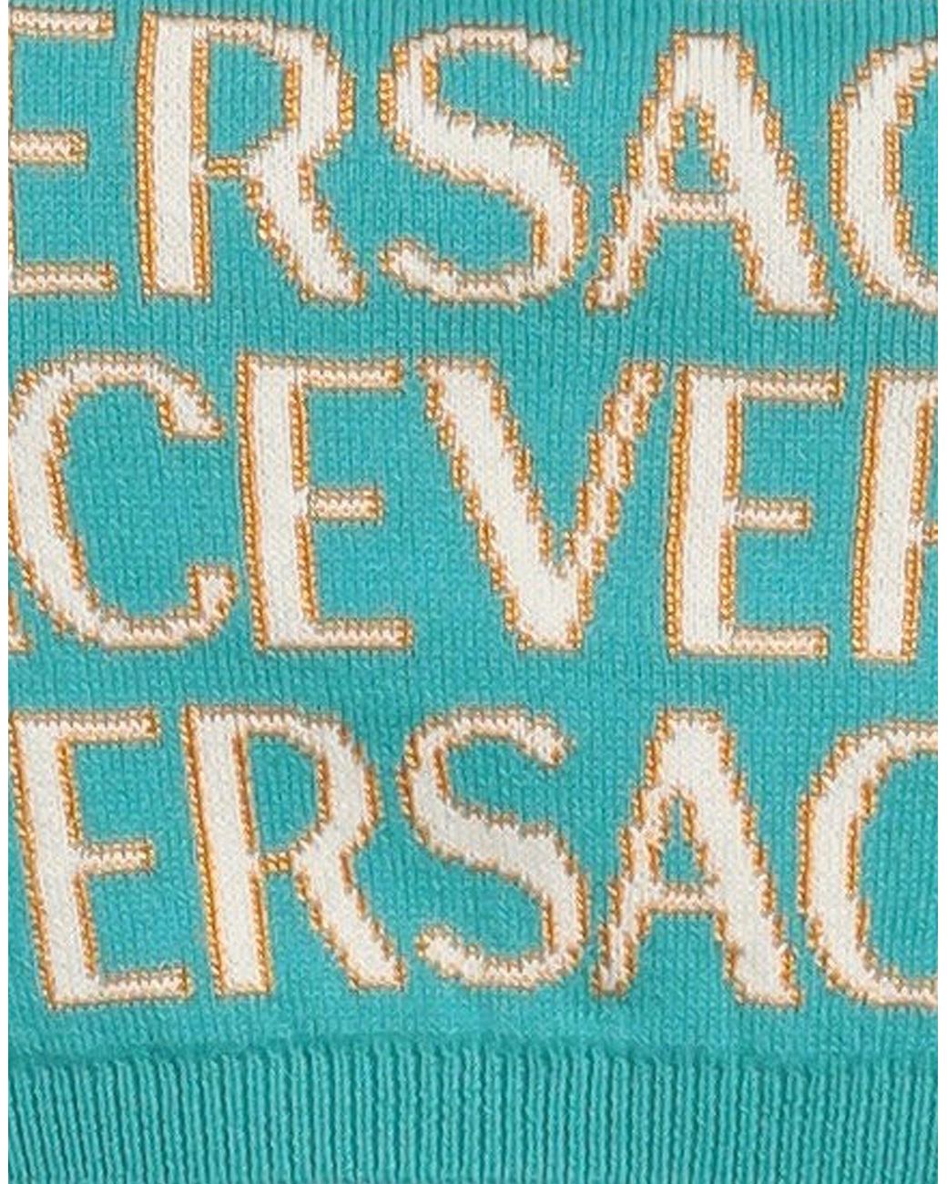 Versace Blue Top