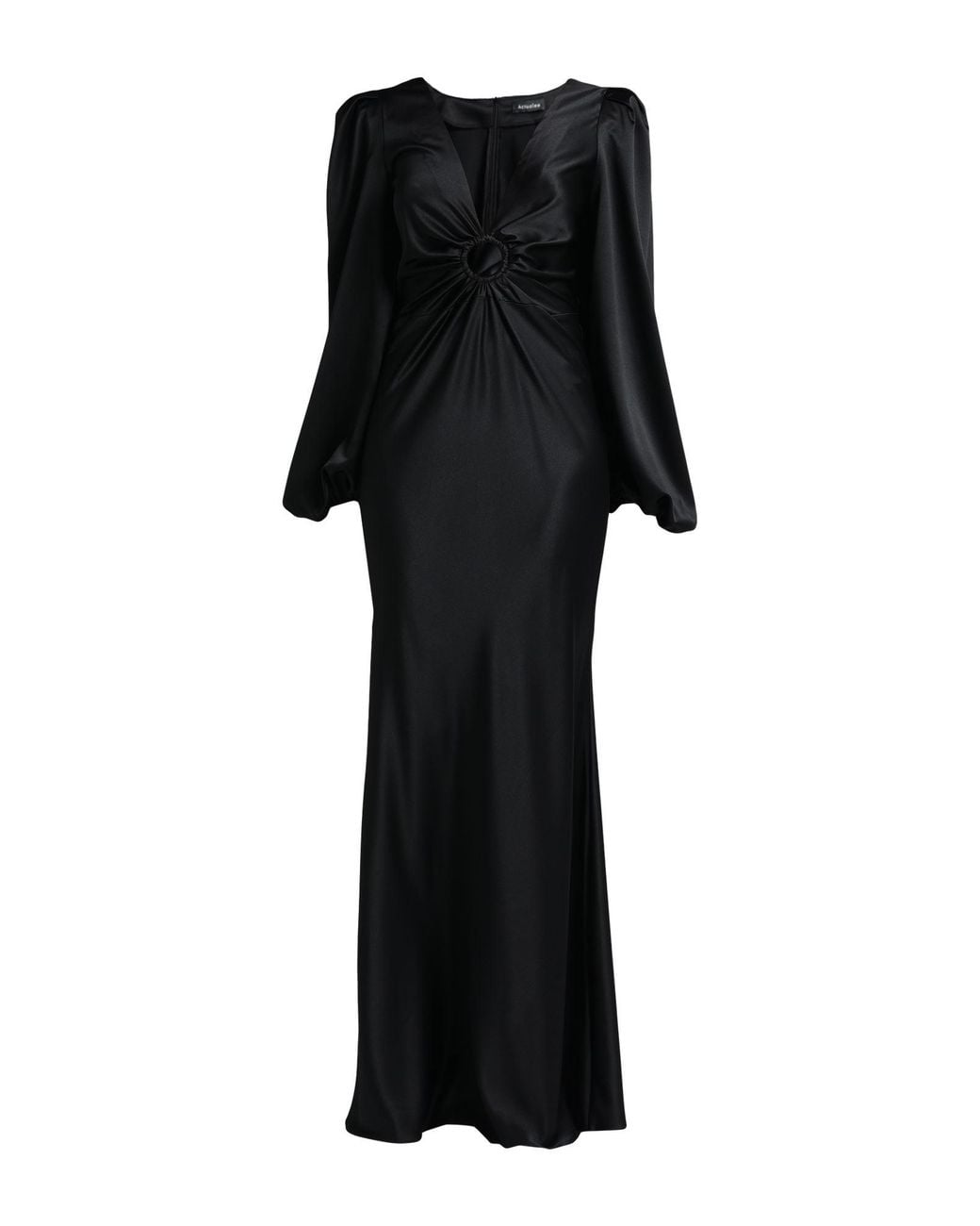 ACTUALEE Black Maxi Dress