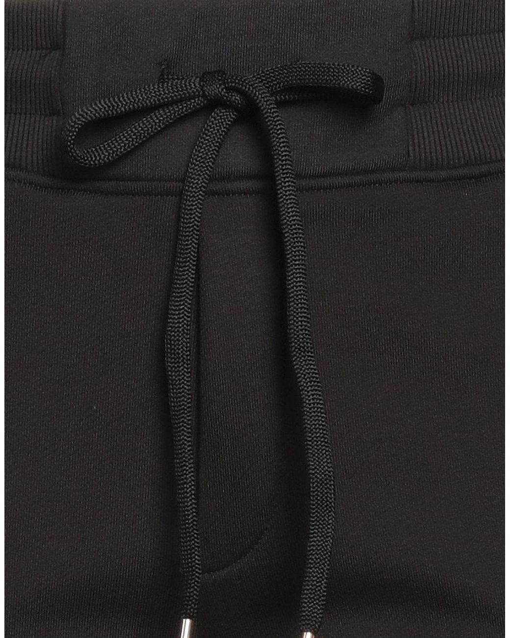 Versace Jeans Couture Black Pants Cotton, Elastane for men