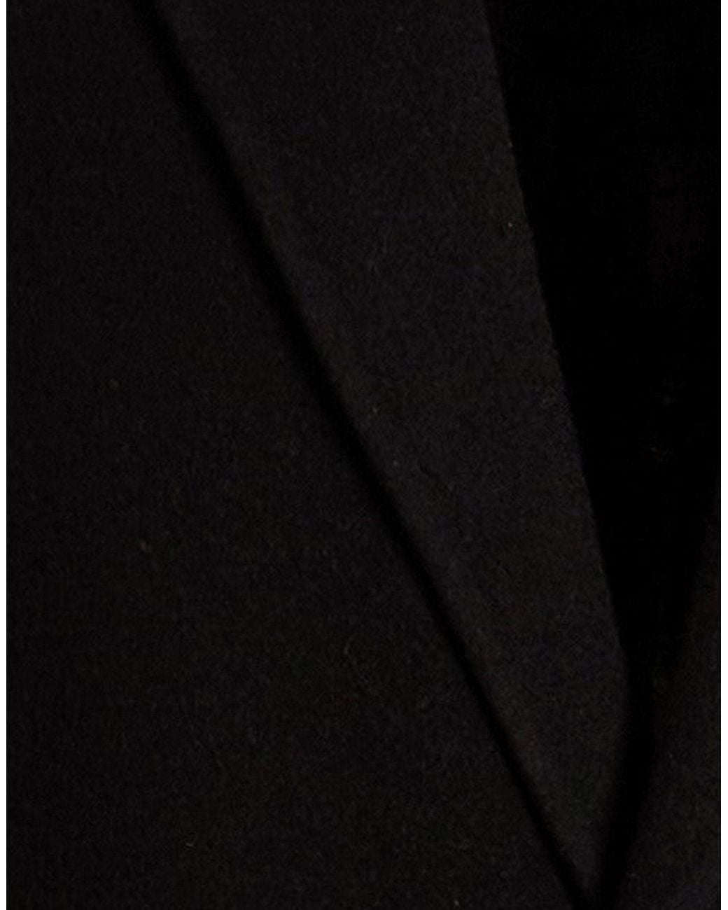 Herno Black Coat Virgin Wool, Polyamide for men
