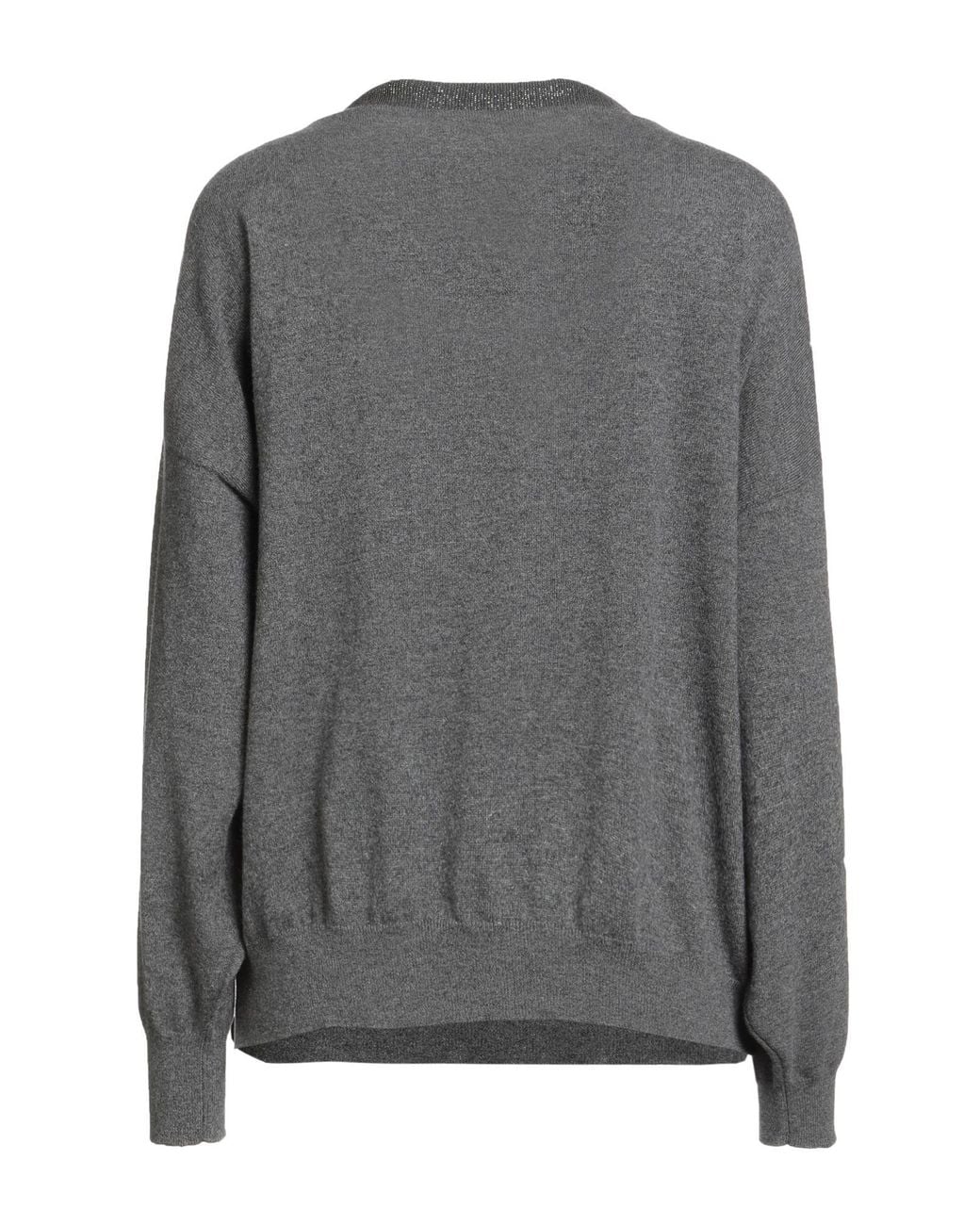 Brunello Cucinelli Gray Pullover