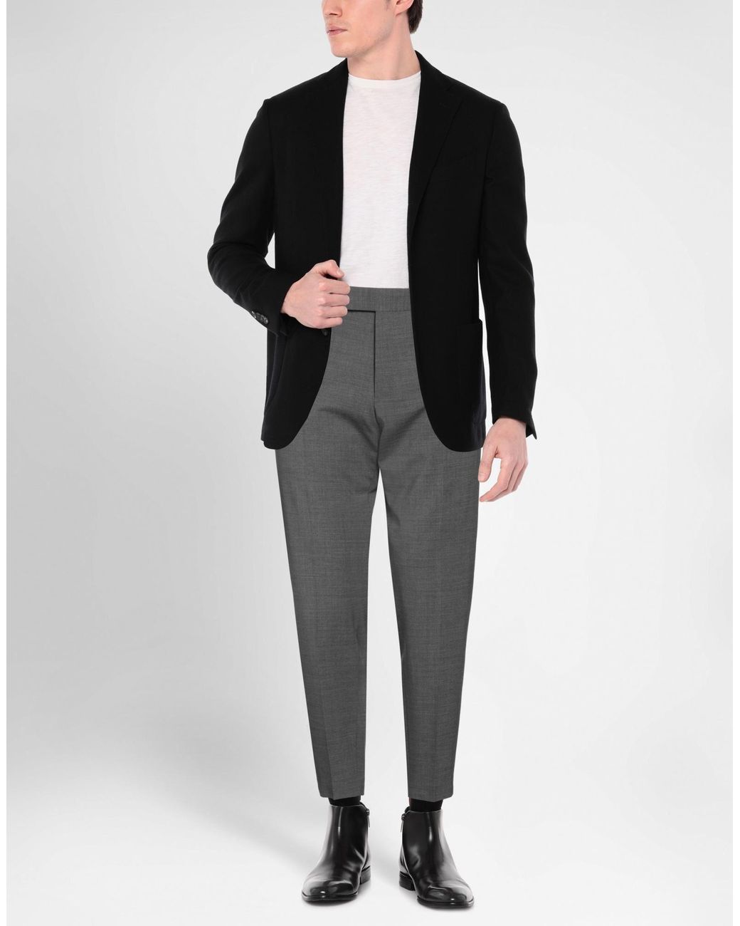 PT Torino Gray Trouser for men
