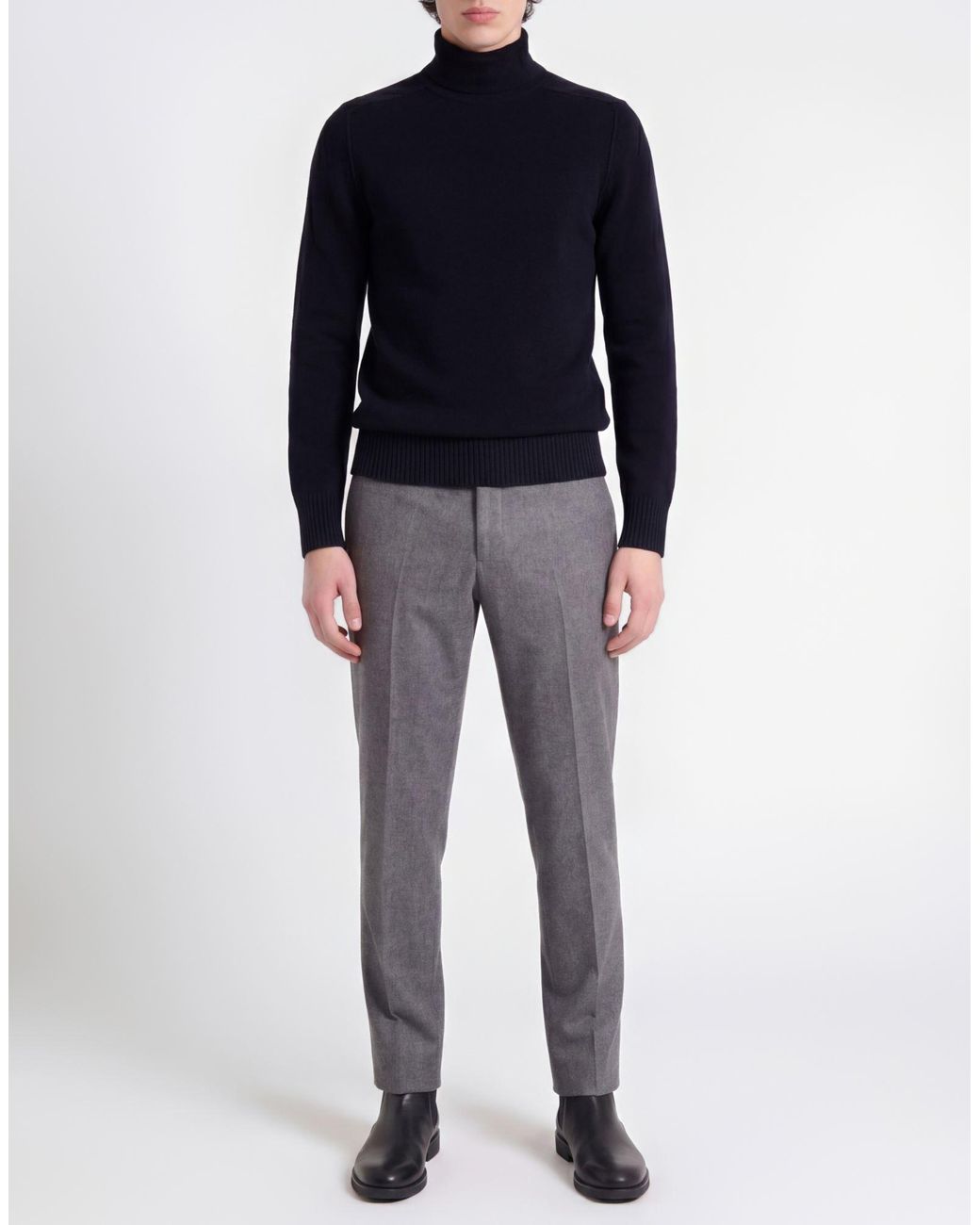 Paolo Pecora Blue Turtleneck for men