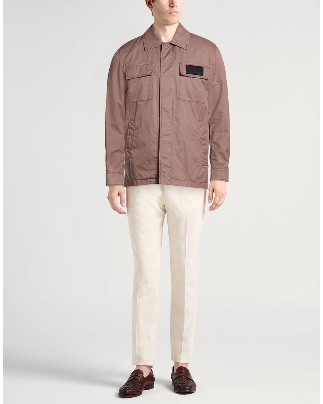 Herno Brown Jackets for men