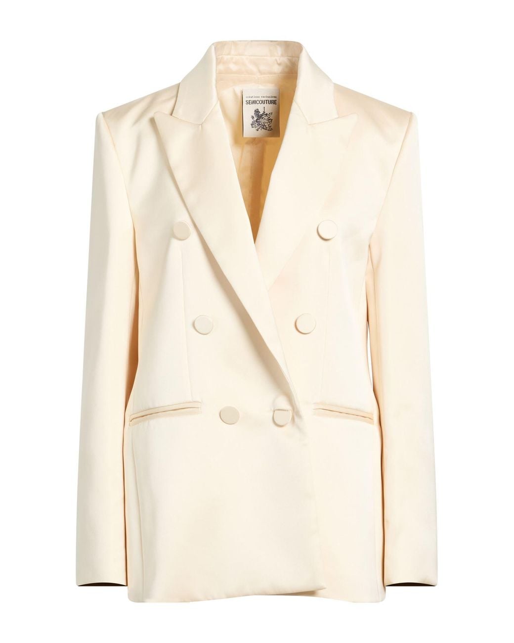 Semicouture Natural Blazers