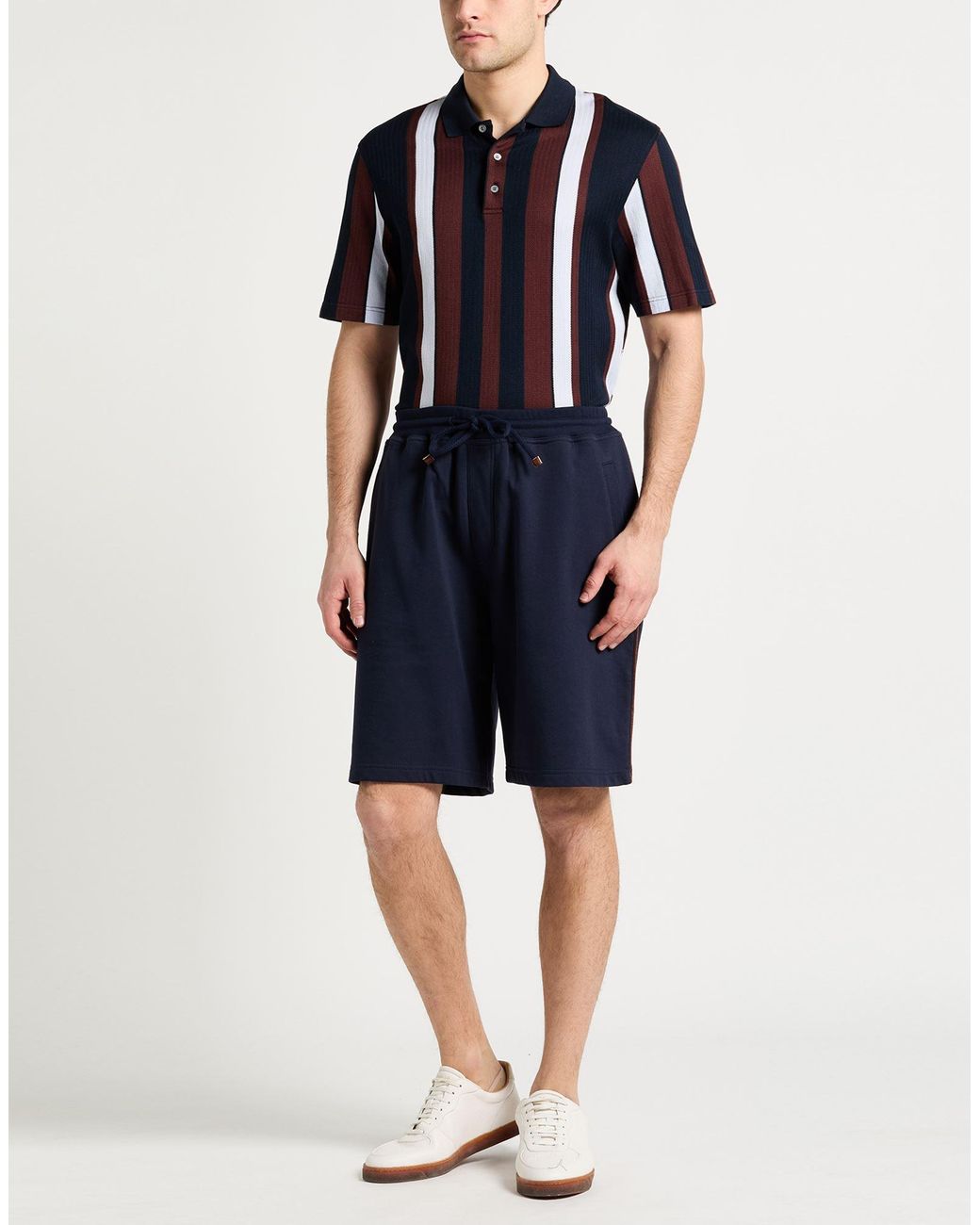 Brunello Cucinelli Blue Shorts & Bermuda Shorts for men