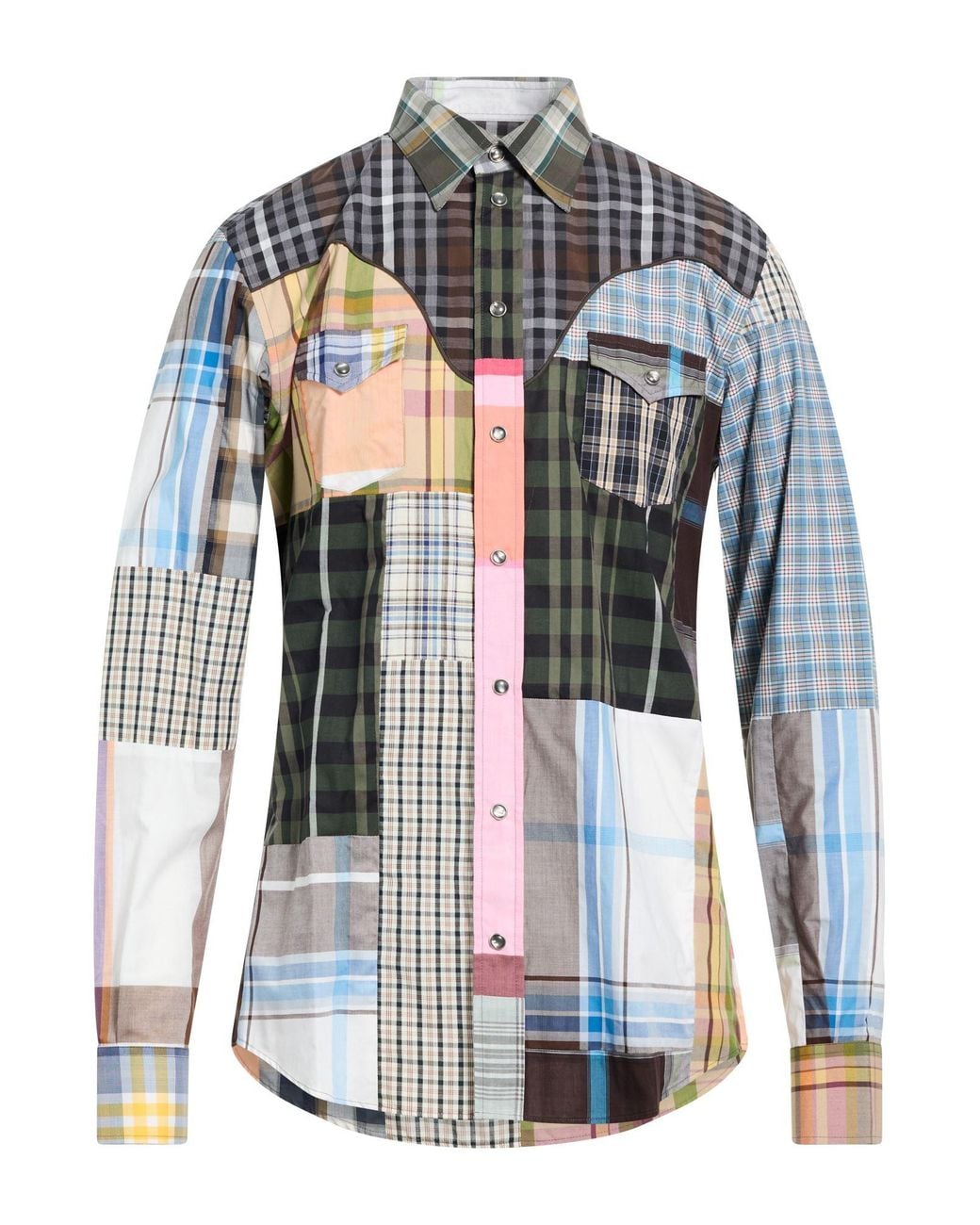 Dolce & Gabbana Gray Shirt Cotton for men