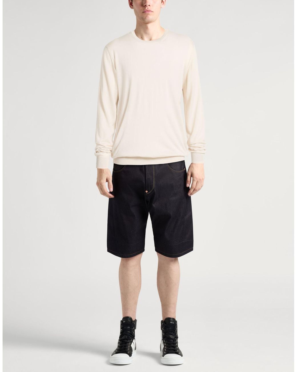 Pullover Boglioli de hombre de color White