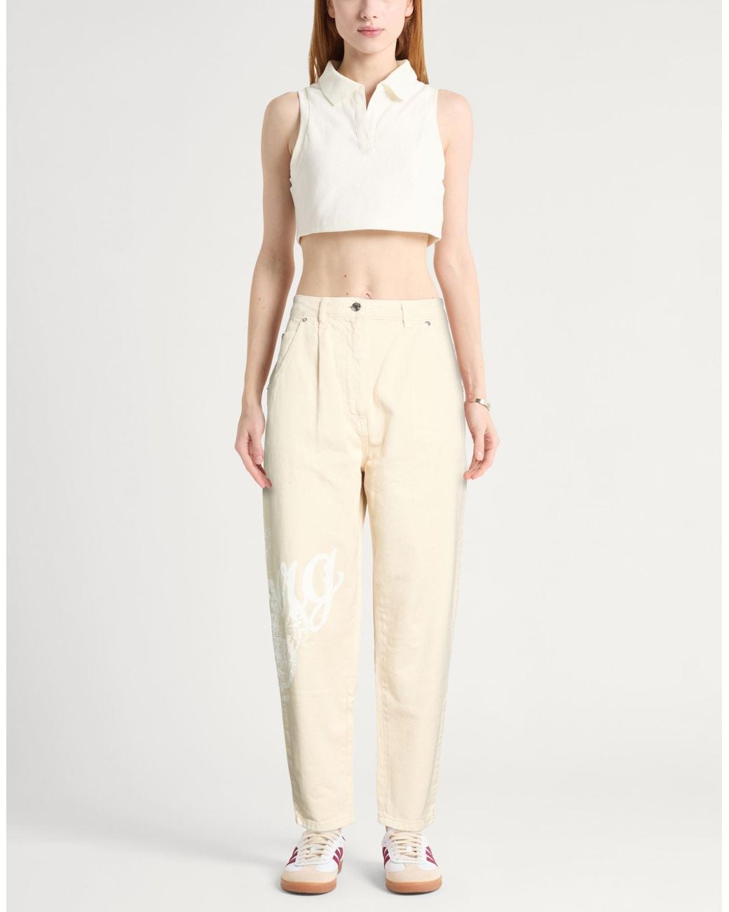 Iceberg Natural Pants Cotton
