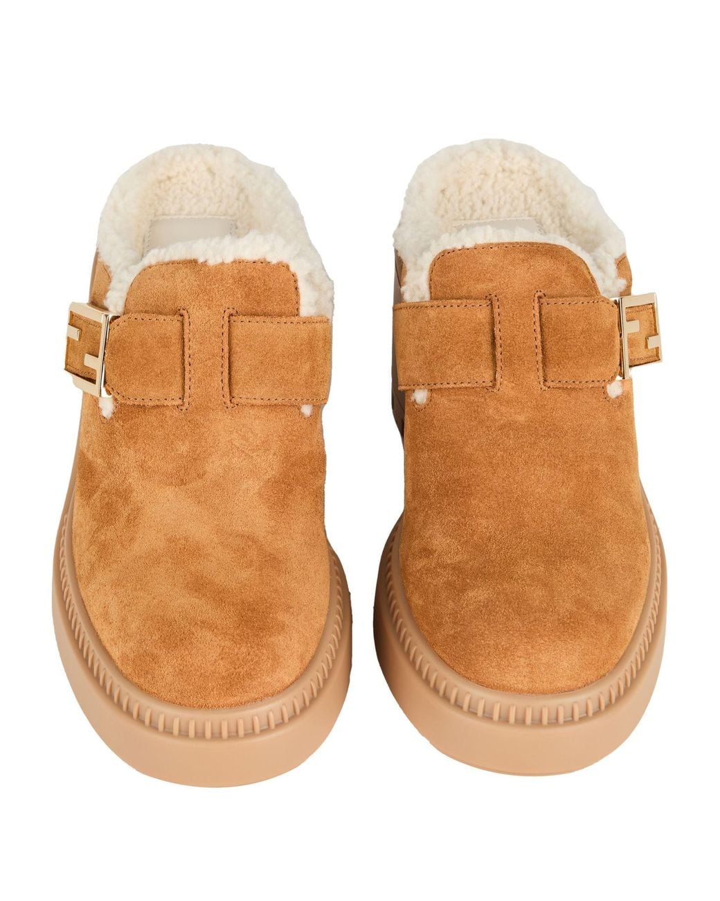 Fendi Natural Mules & Clogs