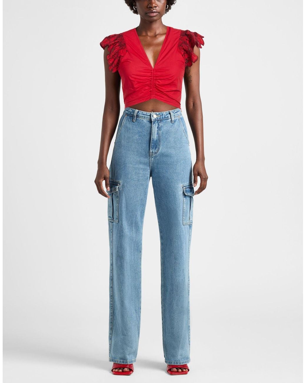 Sandro Red Top