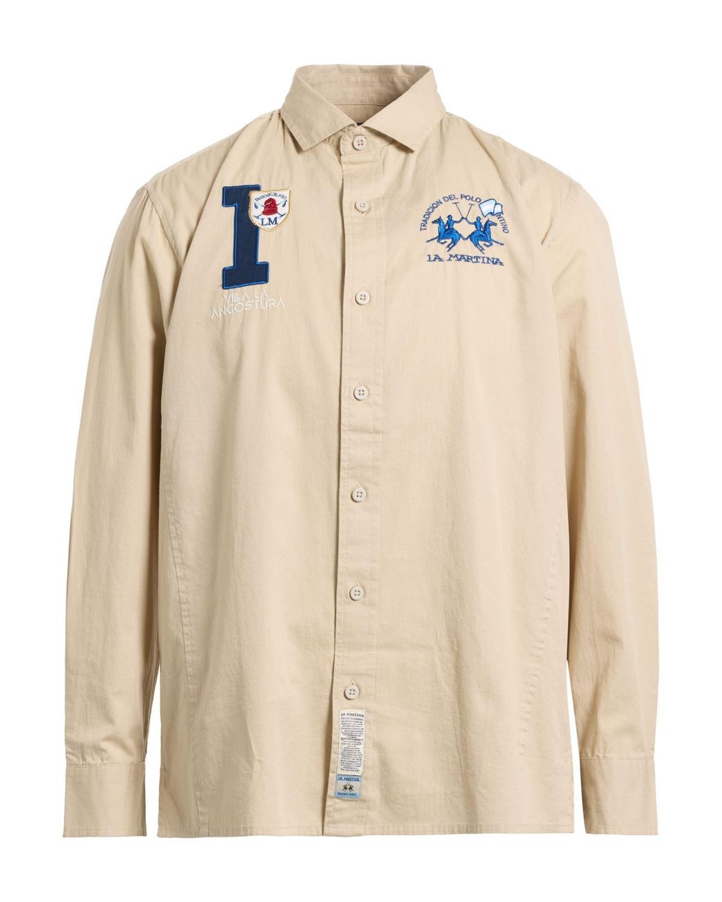 La Martina Natural Shirts for men