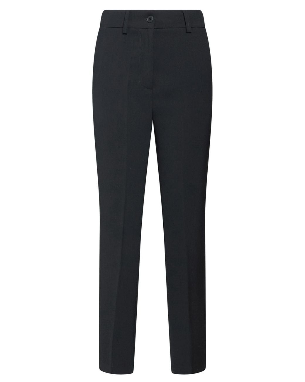Alpha Studio Blue Pants Polyester, Elastane
