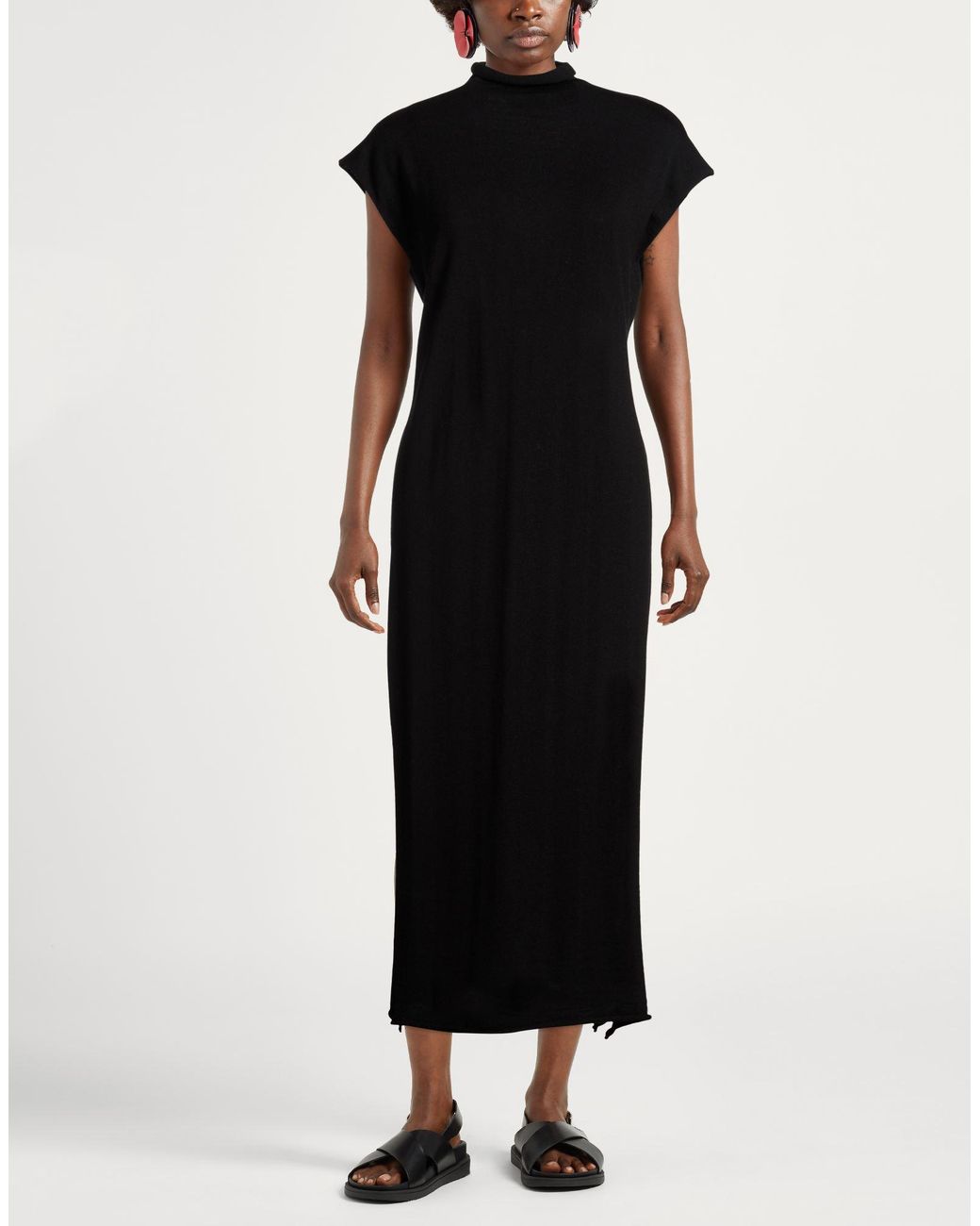 Vestido Midi Alpha Studio de color Black