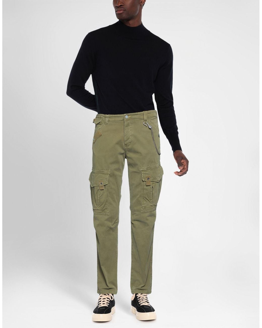 Berna Green Pants for men