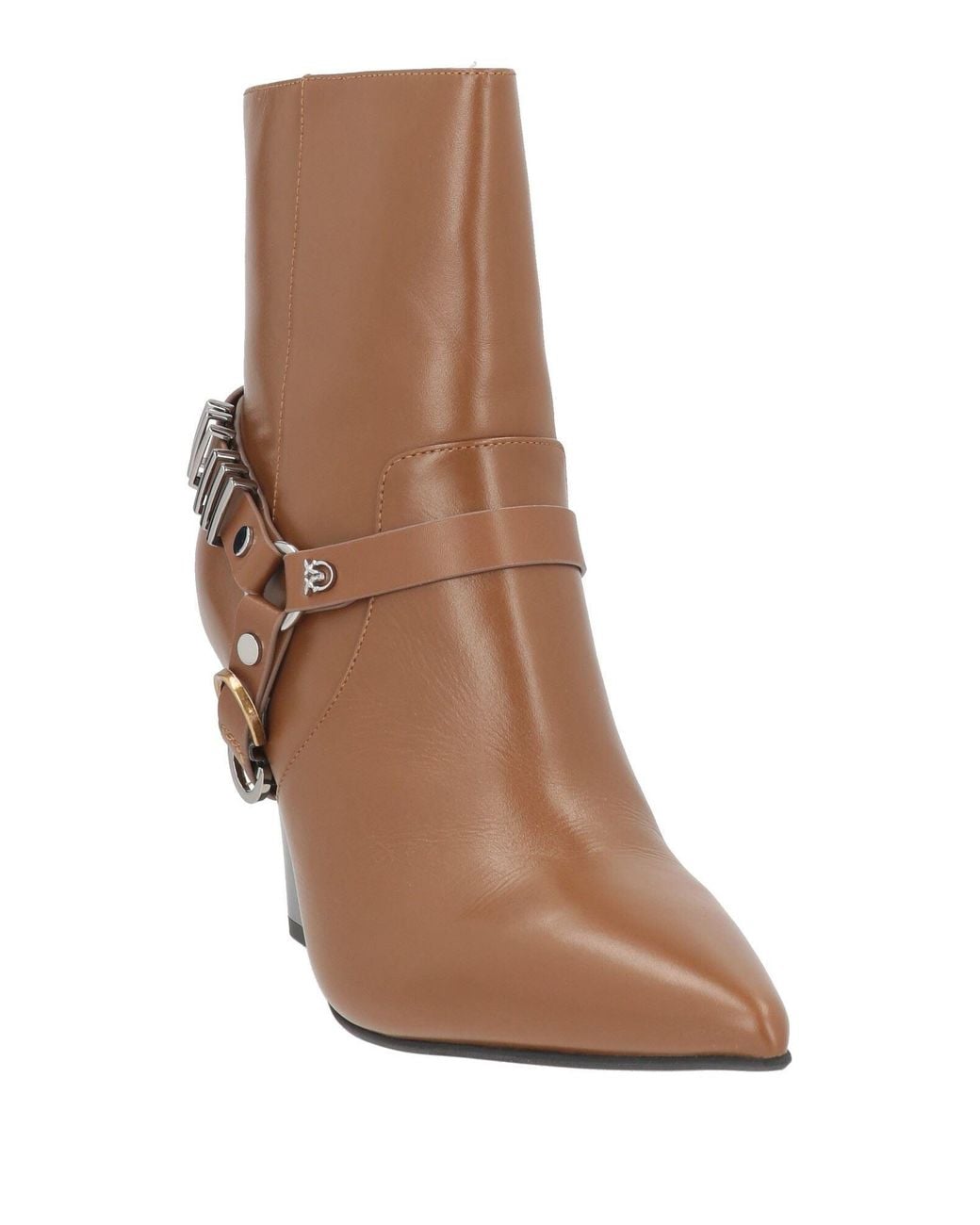 Pinko Brown Ankle Boots