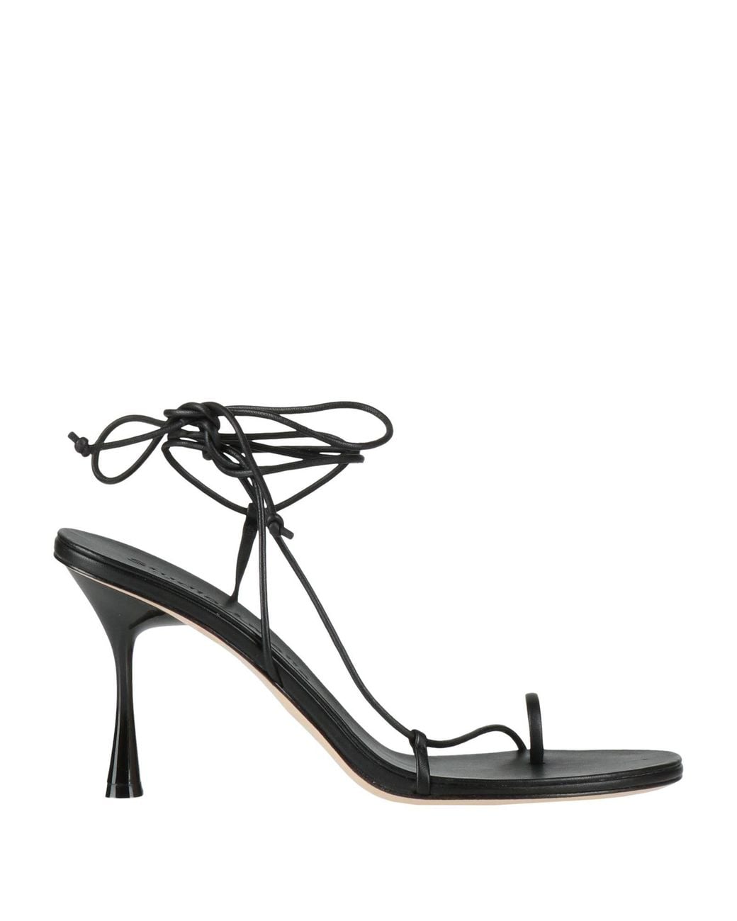 STUDIO AMELIA Black Thong Sandal