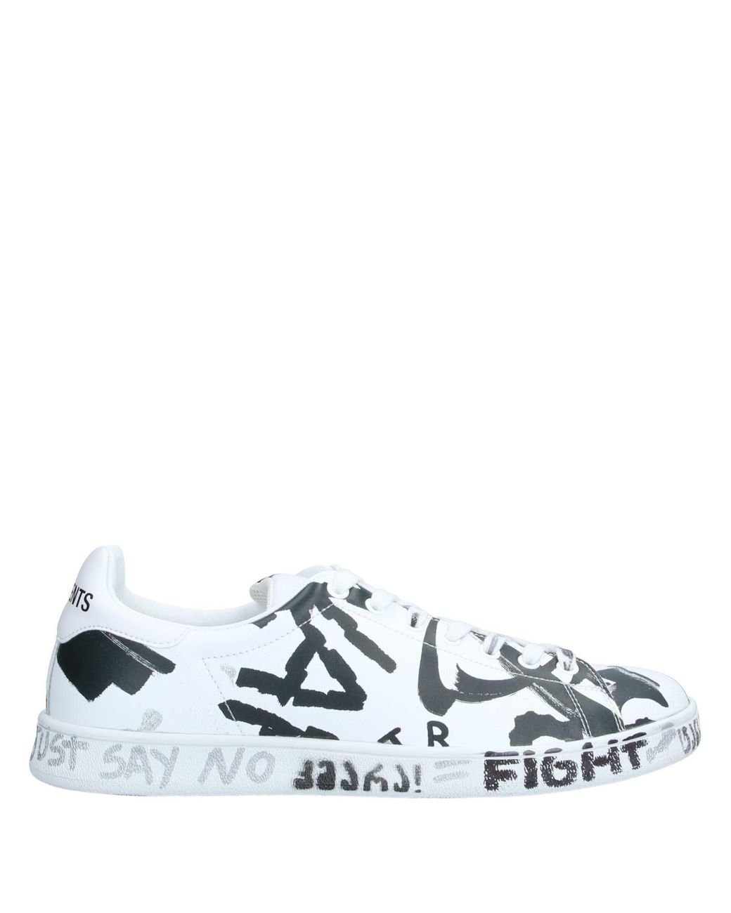 Vetements Leather Low-tops & Sneakers in White for Men - Lyst