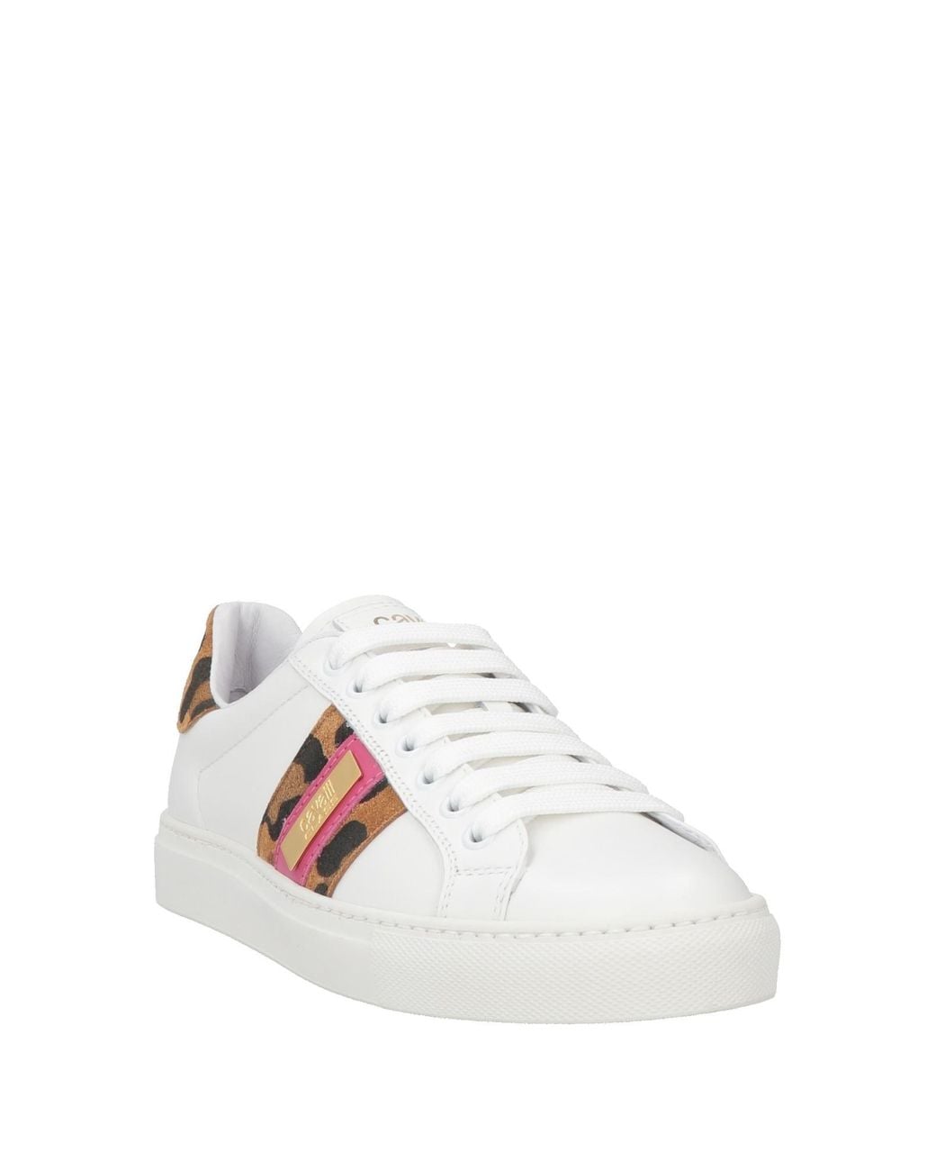 Roberto Cavalli White Trainers