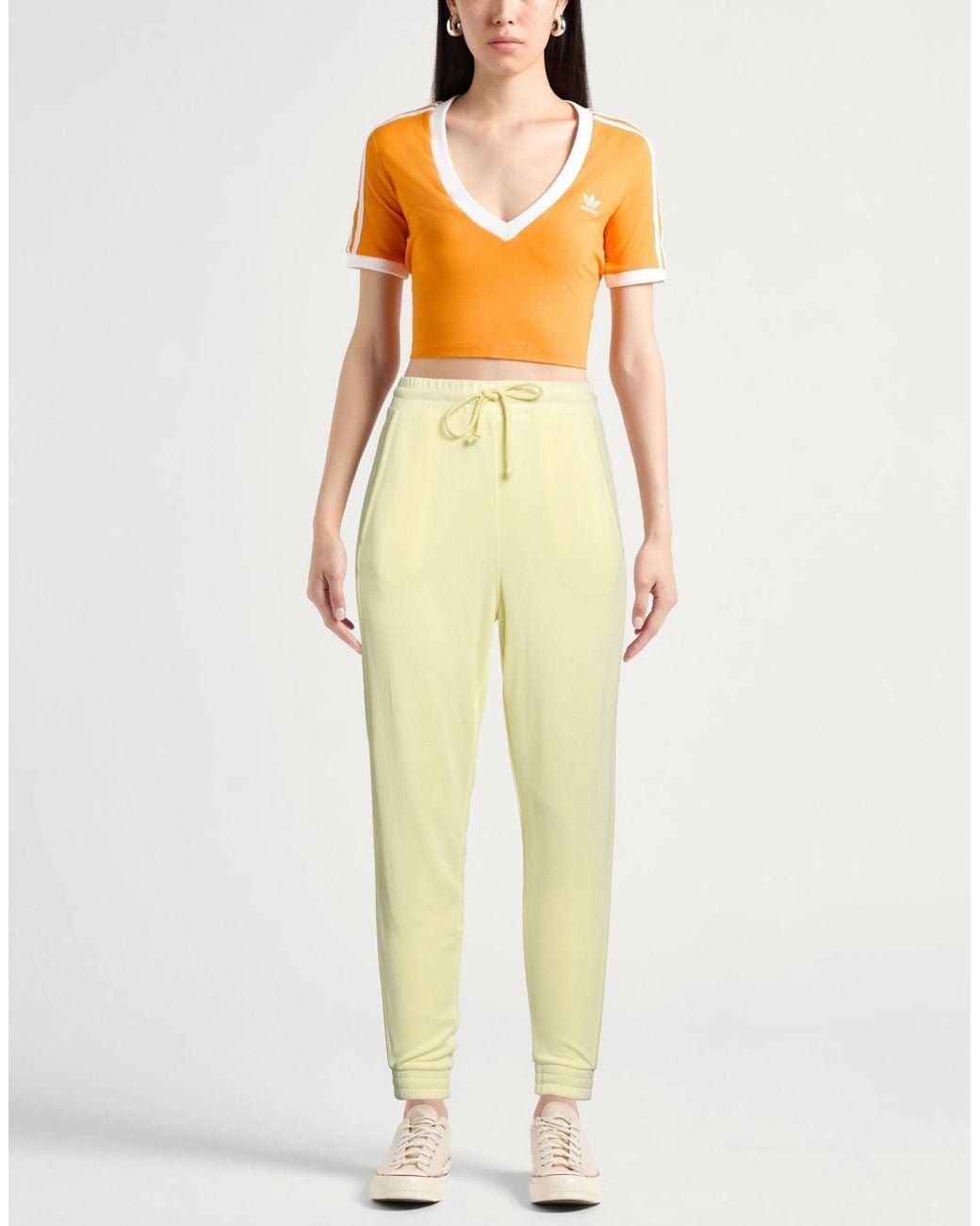 Fp Movement Yellow Pants Modal, Polyester
