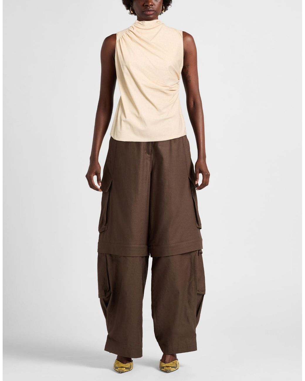 La Petite Robe Di Chiara Boni Natural Top Polyamide, Elastane