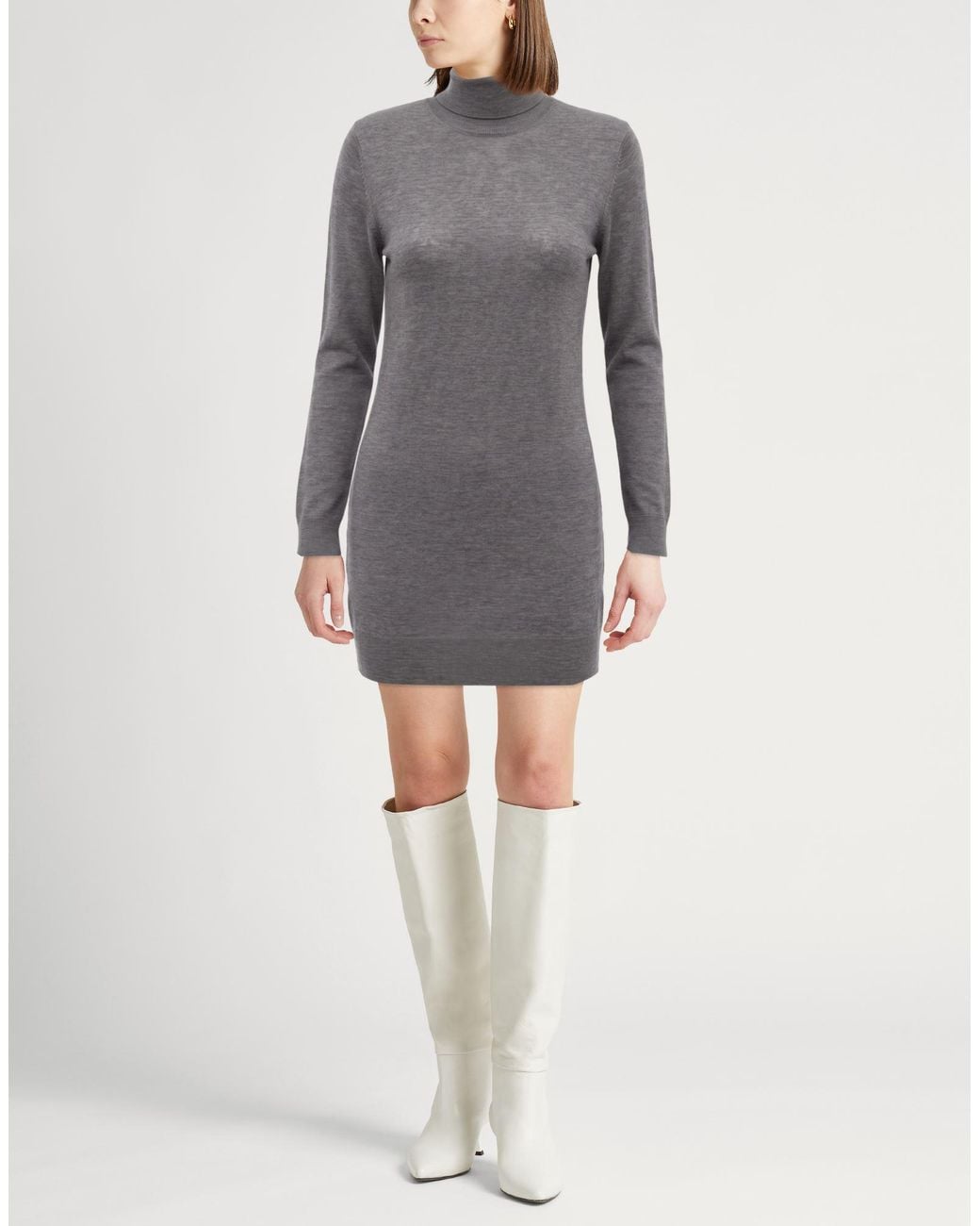 Totême  Gray Midi Dresses