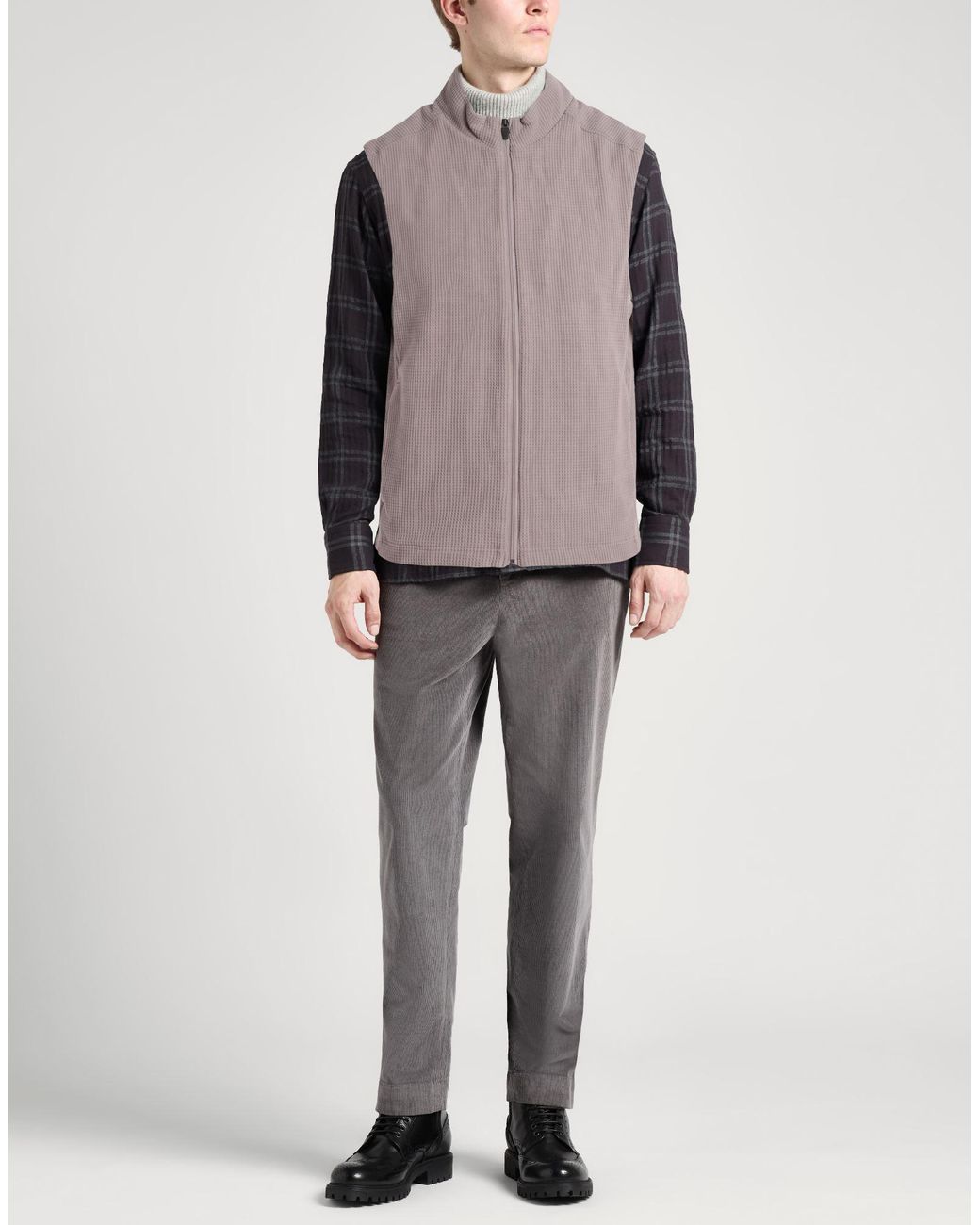 Chompa Sin Mangas Herno de hombre de color Brown