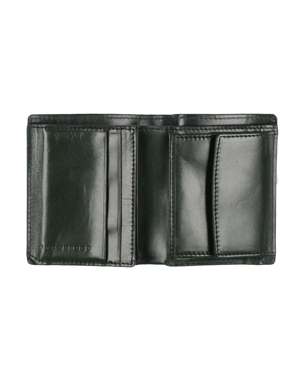 The Bridge Green Wallet for men
