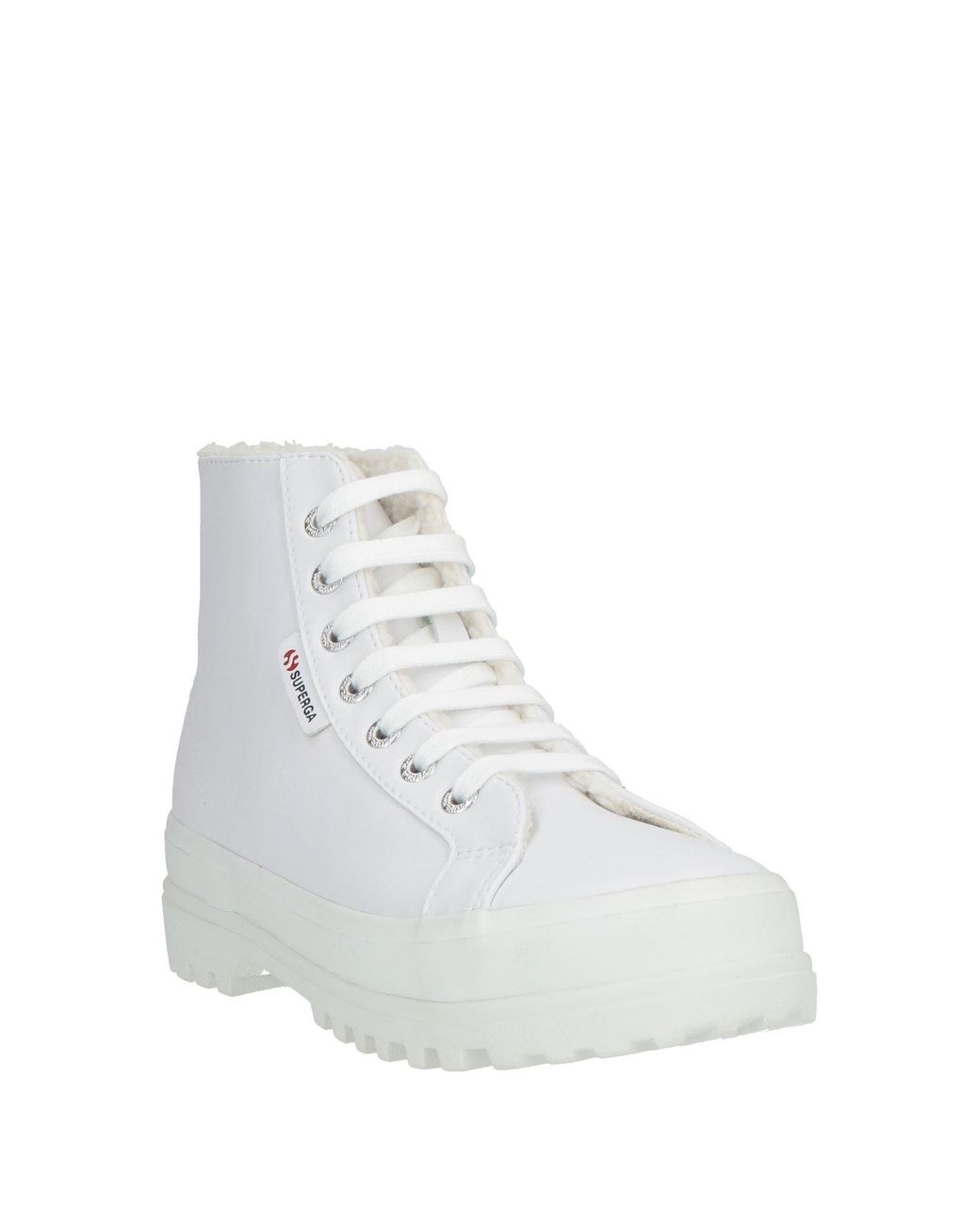 Superga White Trainers