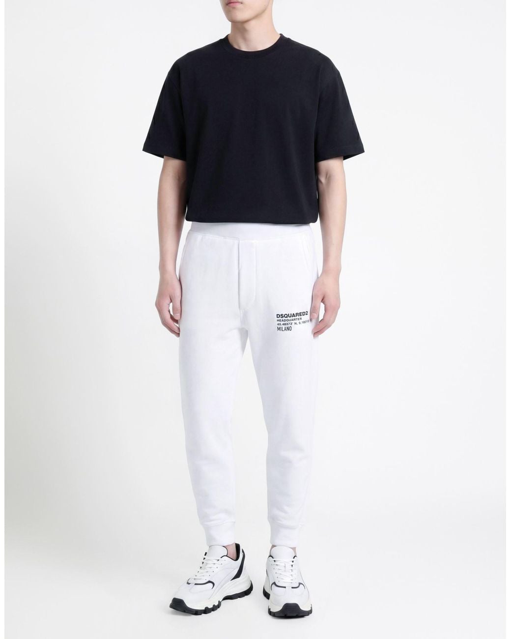 Pantalone di DSquared² in White da Uomo