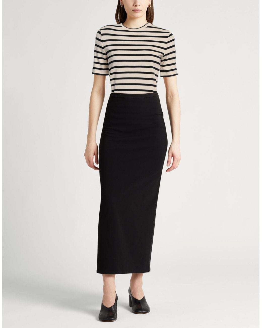Jil Sander Black Ivory Sweater Cotton