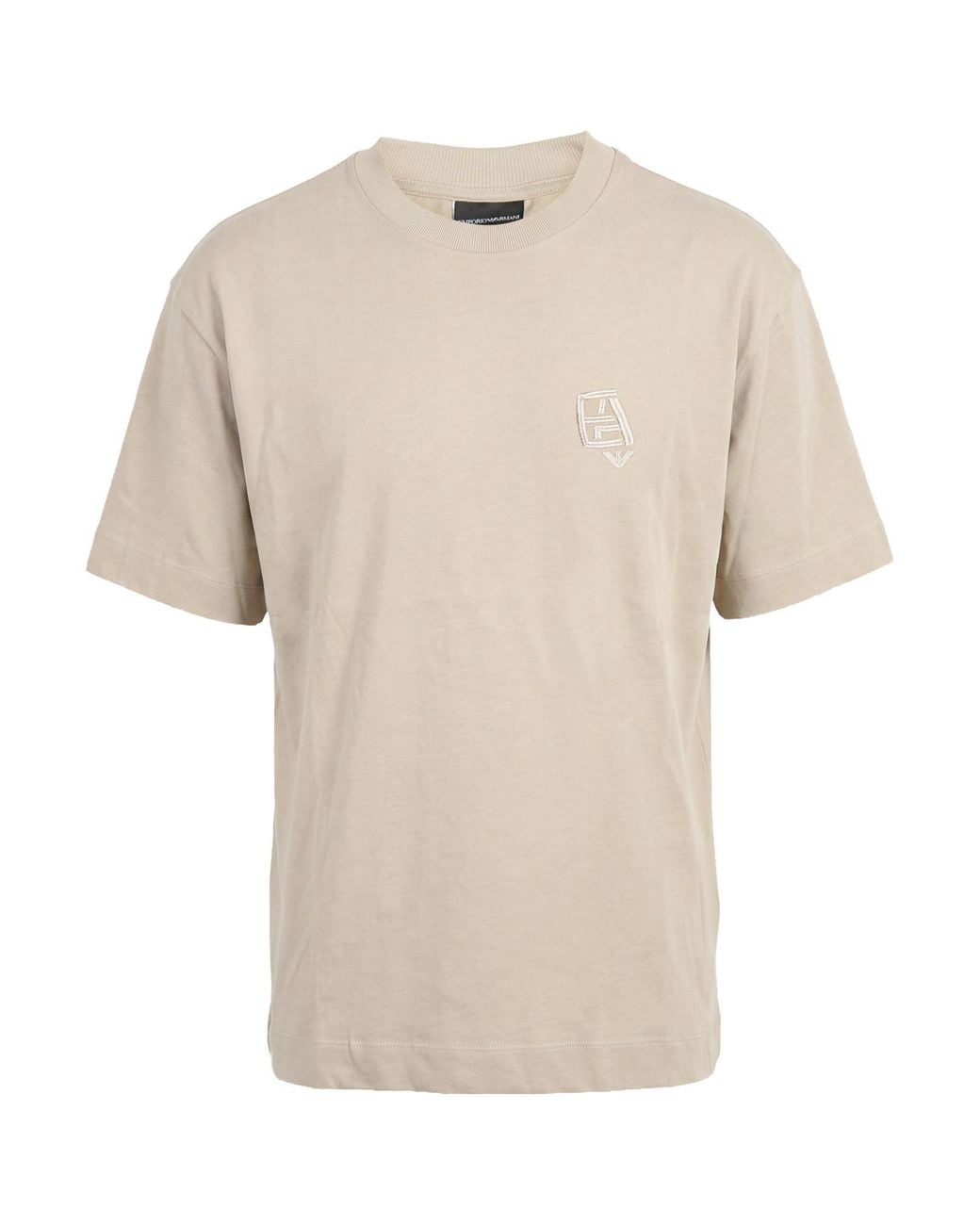 Emporio Armani Natural T-Shirt Cotton for men