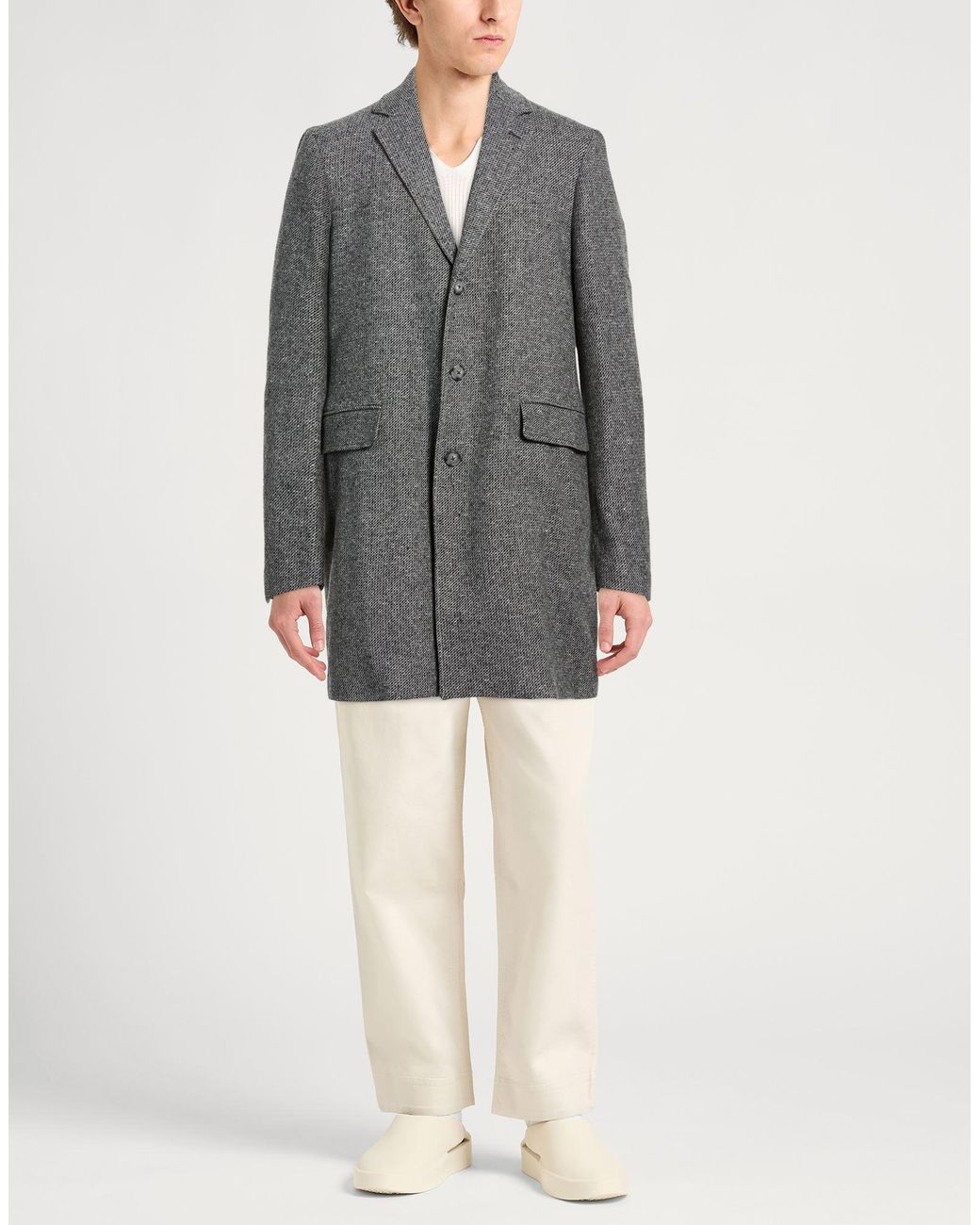 Façonnable Gray Coats for men