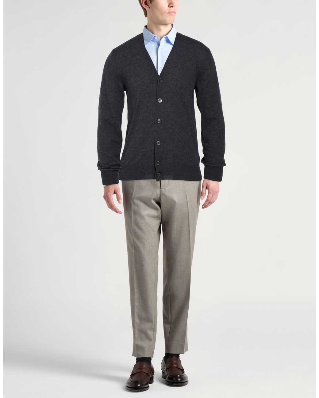 Aspesi Blue Cardigan for men