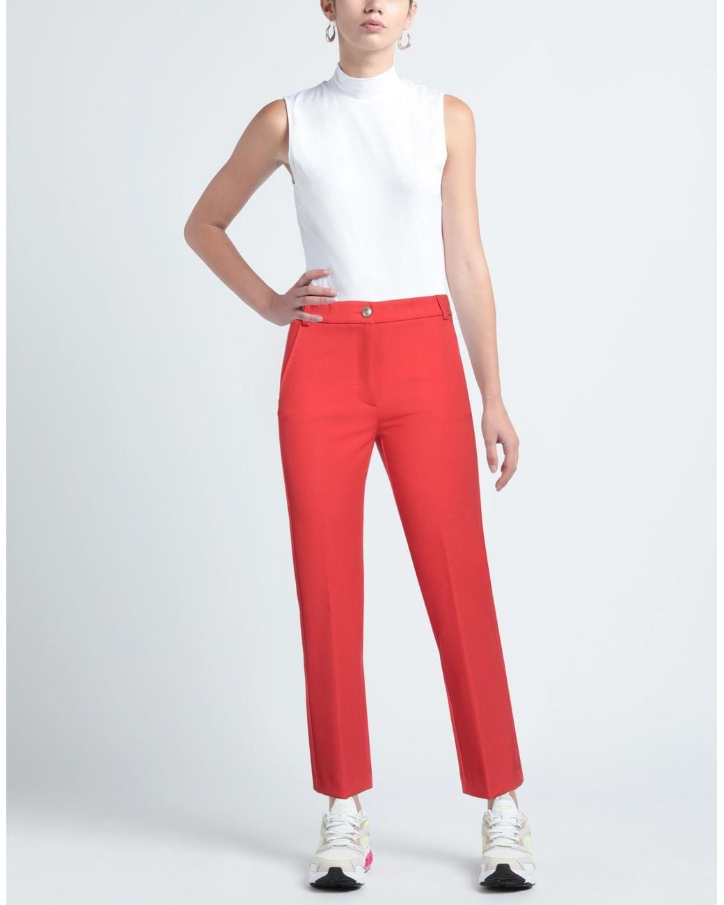 MAX&Co. Red Trouser
