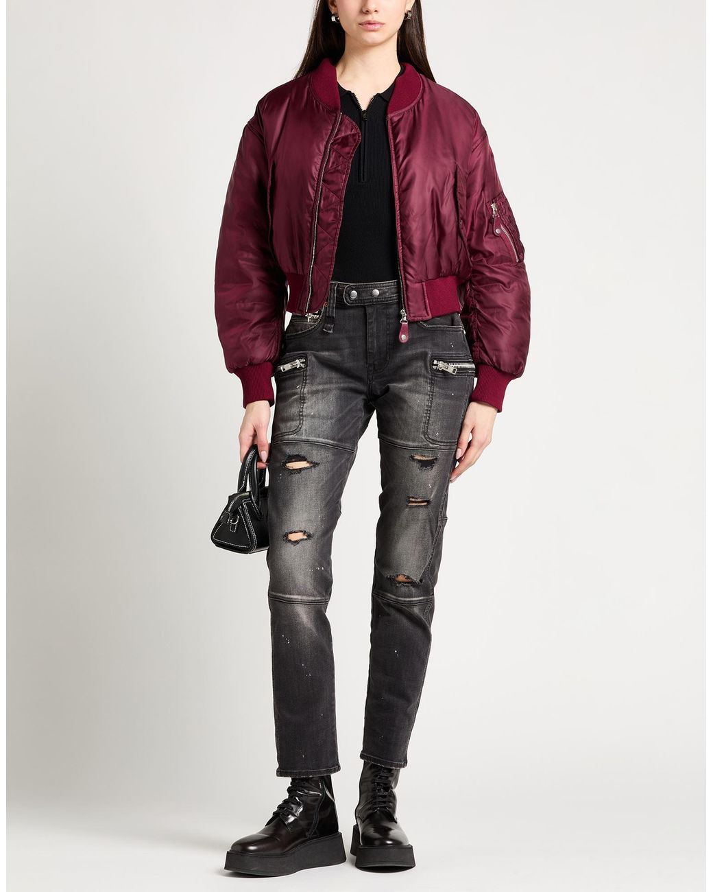R13 Gray Jeans