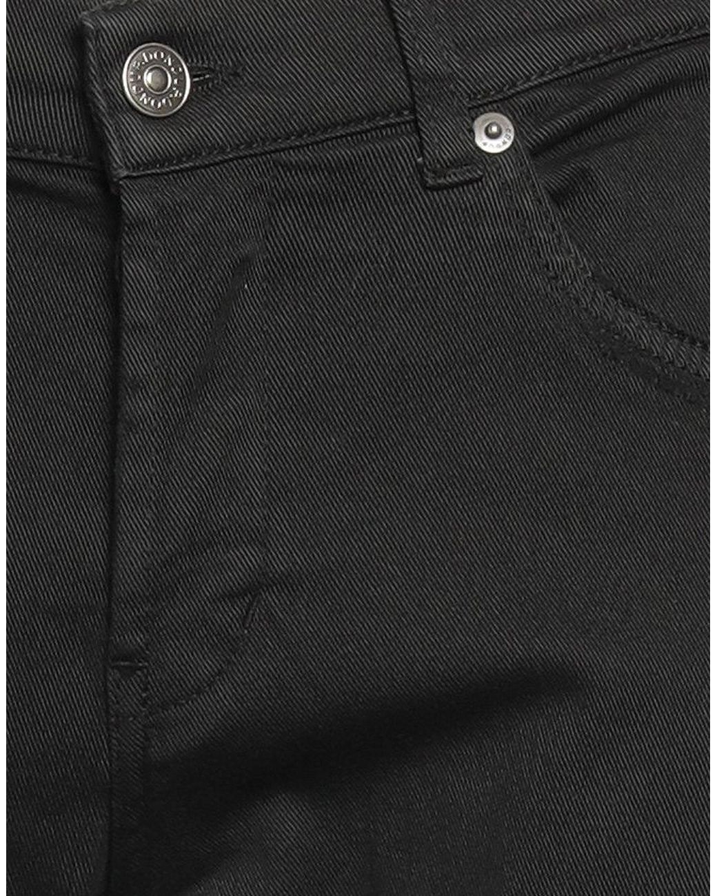 Dondup Black Pants for men