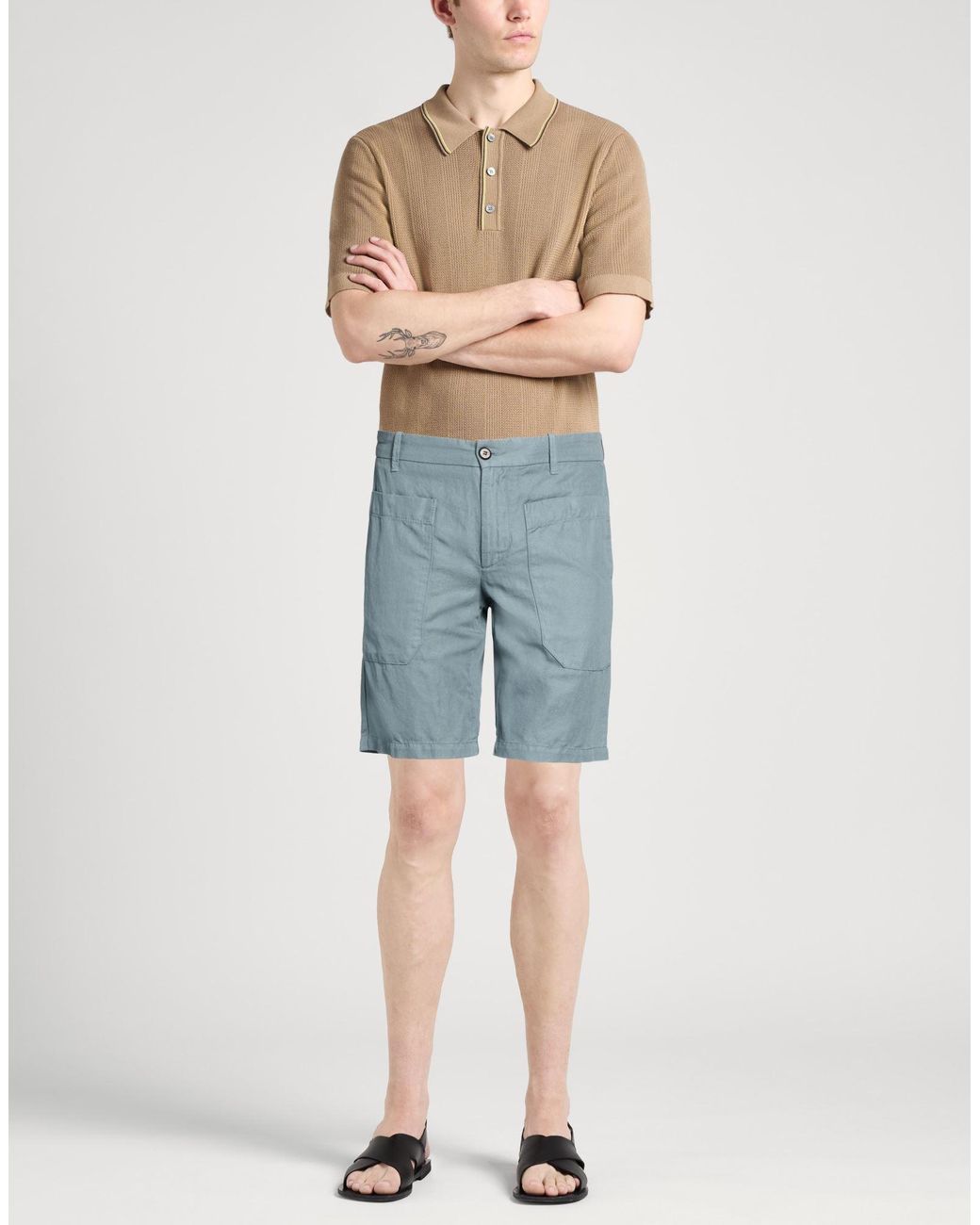 Eleventy Blue Shorts & Bermuda Shorts for men