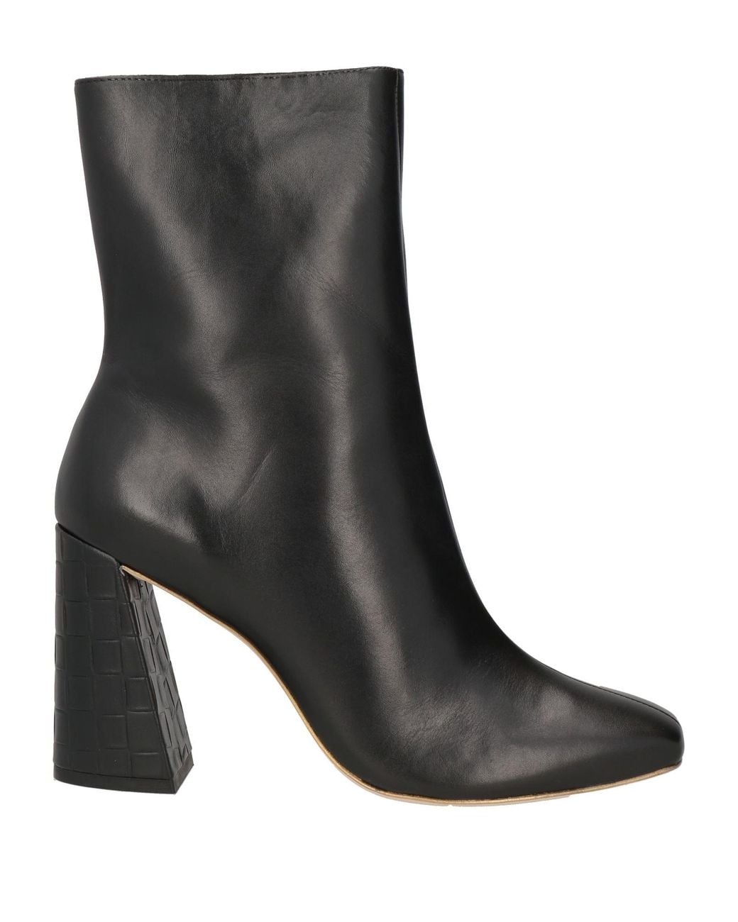 GOLD&ROUGE Black Ankle Boots